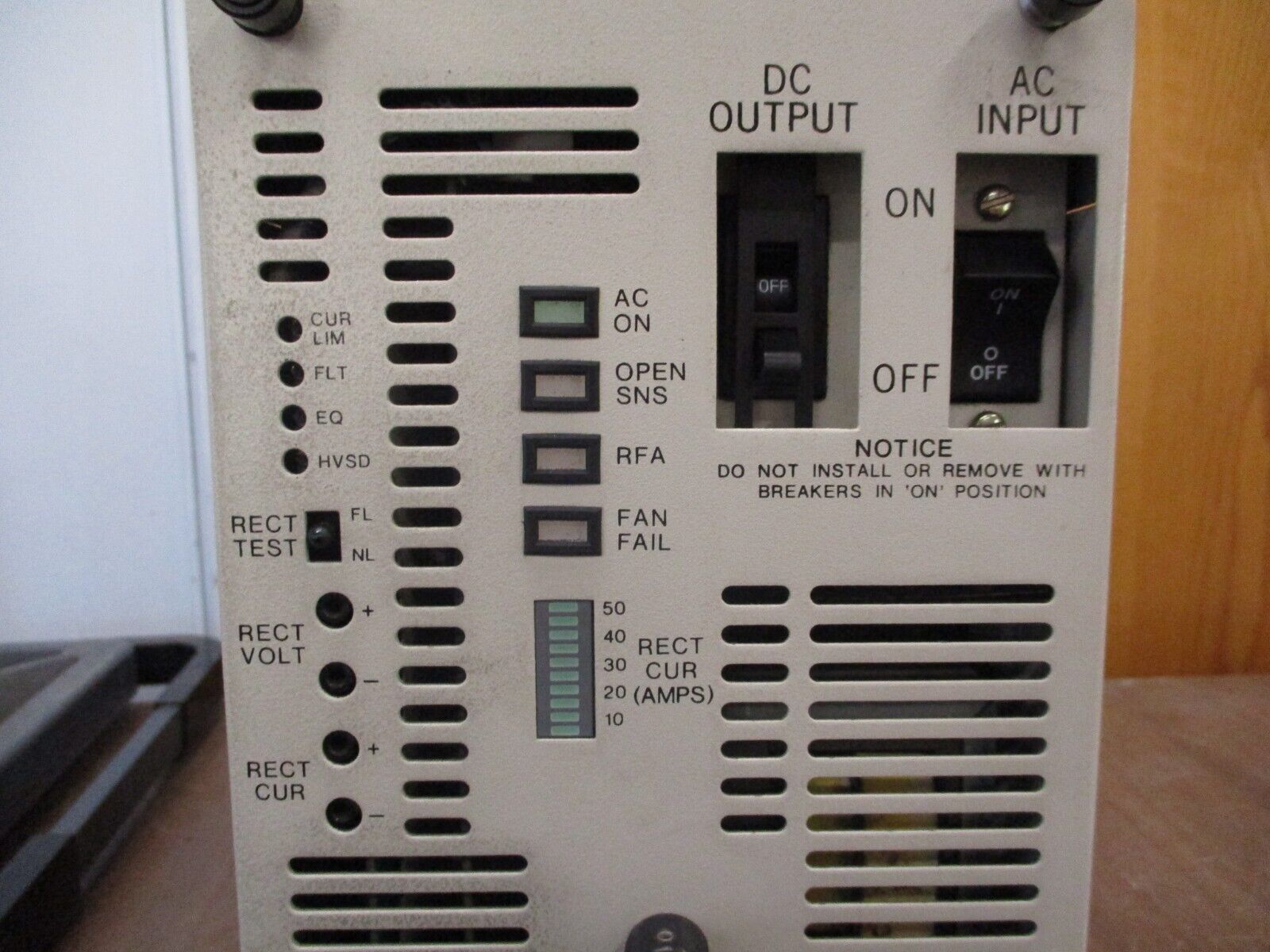 Reliance Electric Lorain A50B50 Rectifier 486524800 50A 50V Used