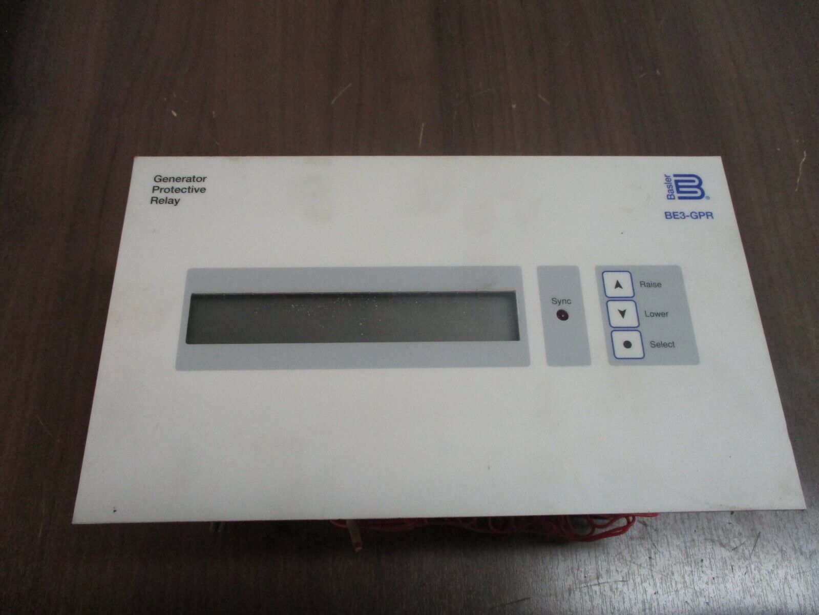 Basler BE3-GPR Generator Protective Relay BE3-GPR-P1B0NF Power: 12-24VDC 6.5W