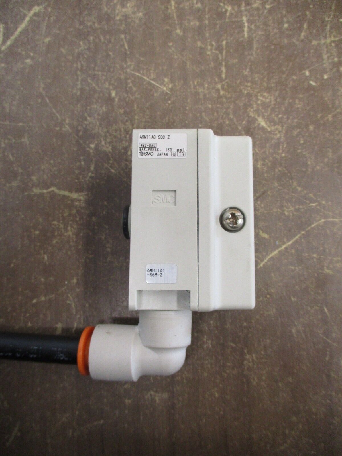 SMC Common Supply Block ARM11A0-S00-Z 150 PSI Max Used