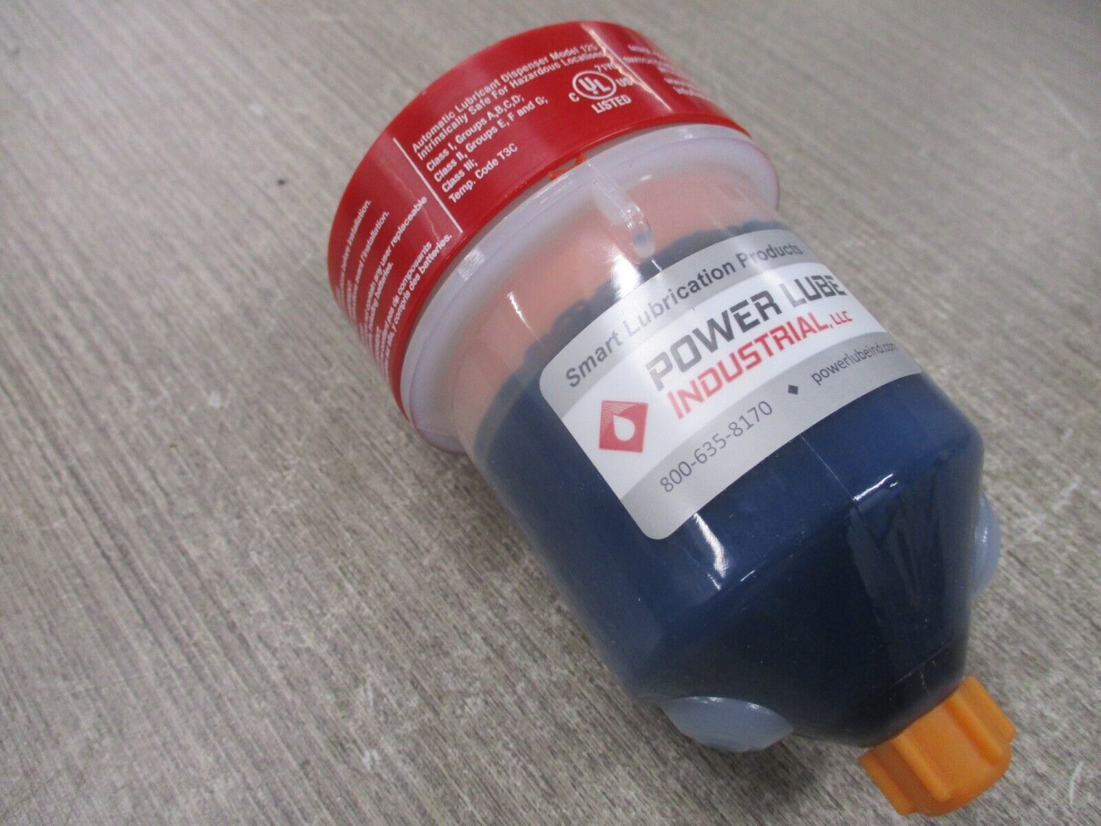 AT S Electro-Lube Mini-Luber 125cc Mobilgrease XHP 222 New Surplus