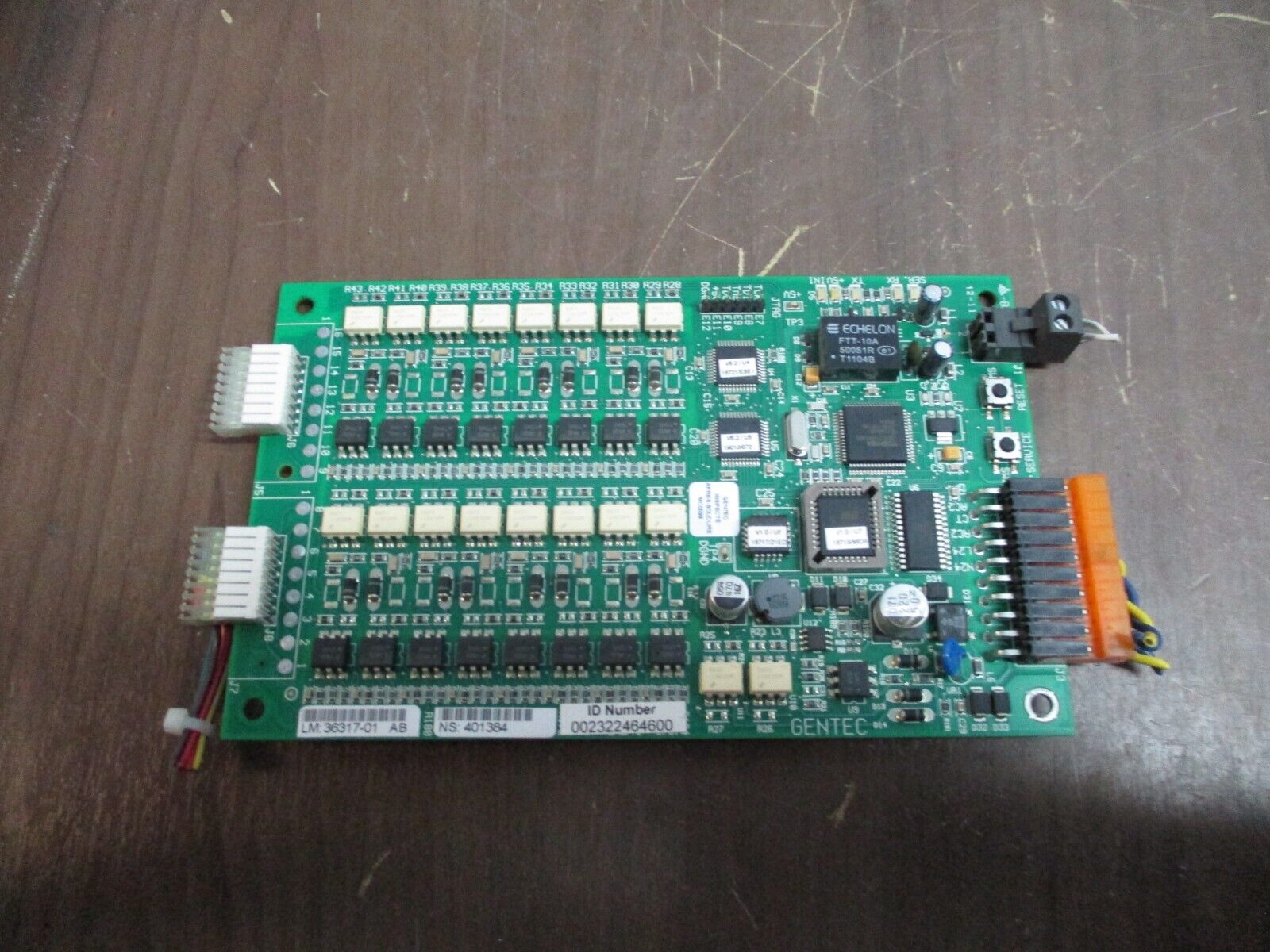 Gentec Kameleon Output Controller Card 36317-01 AB Used