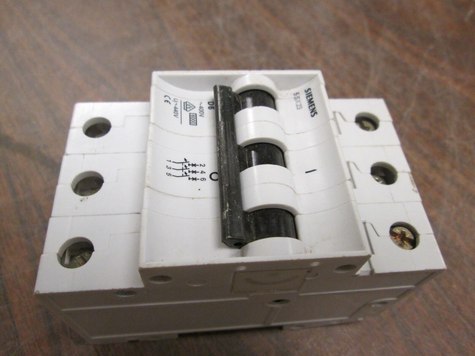 Siemens Circuit Breaker 5SX23 6A 3P Used
