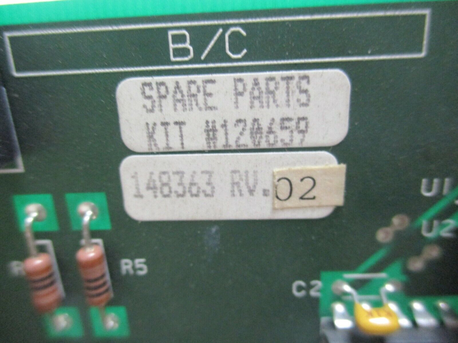 Allen-Bradley Control Board 148363 Rev. 02 Used