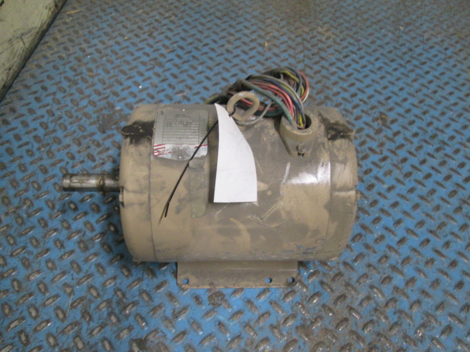 Baldor Farm Duty Motor 10-15HP 1725RPM FR:215Z 208-230/460V 42.6-40/20A 3Ph Used
