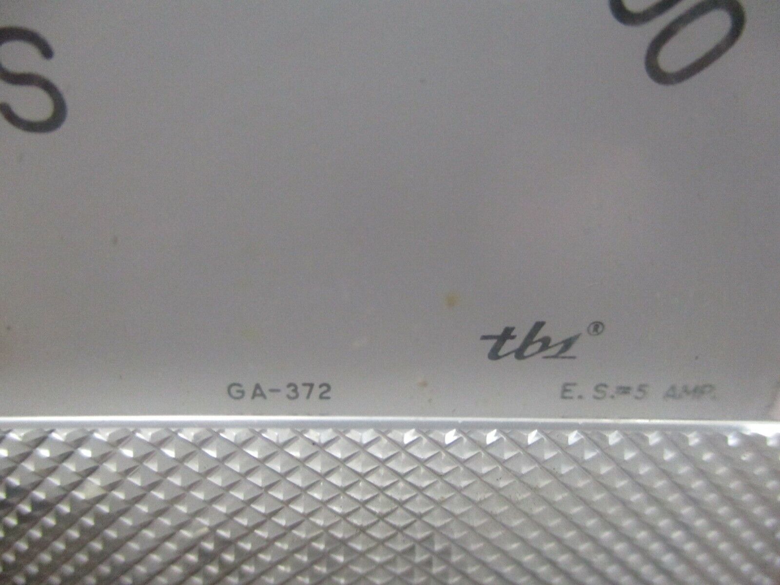 Westinghouse AC Ammeter GA-372 Range: 0 - 600V Used