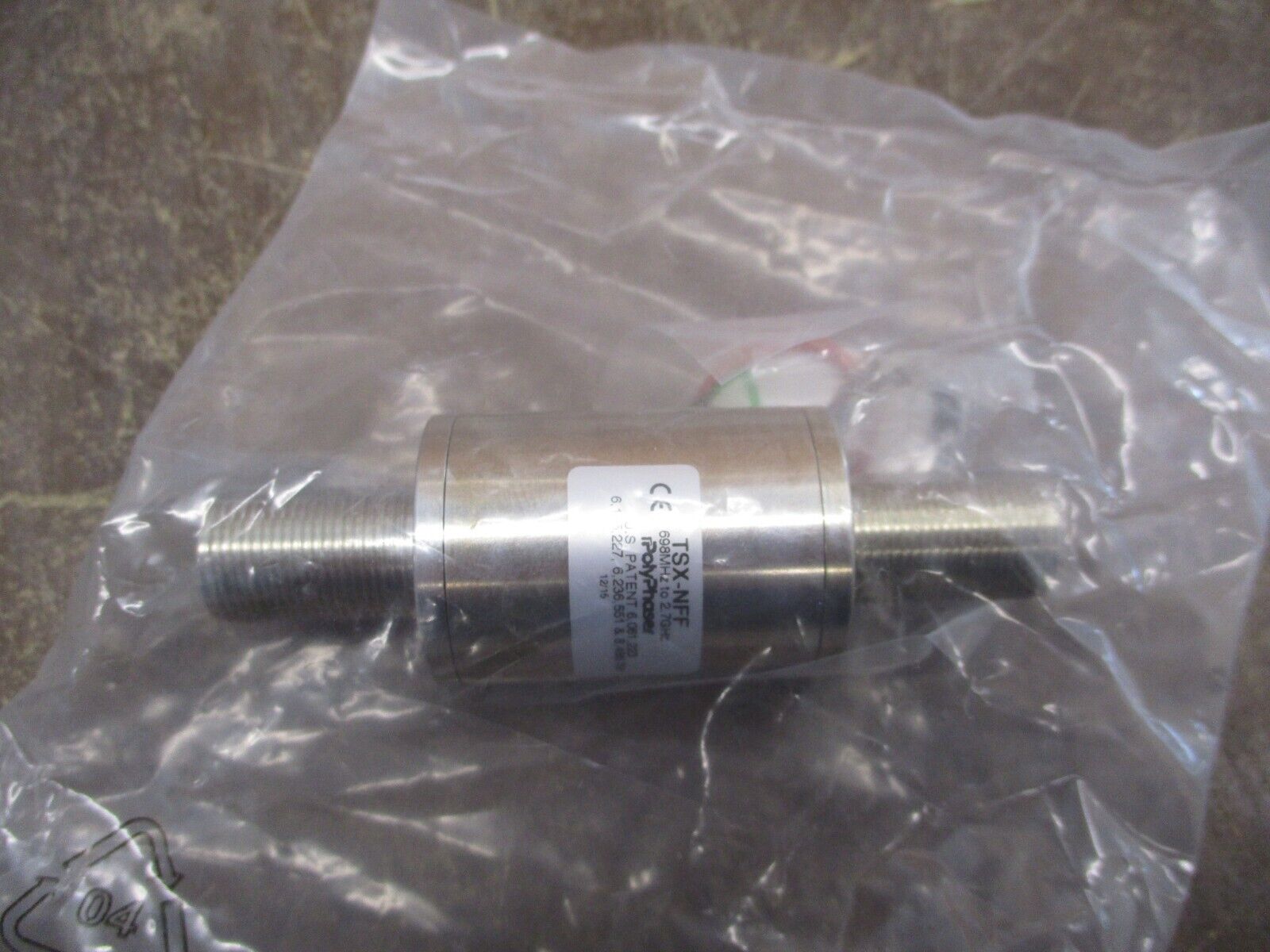 Polyphaser In-Line EMP Surge Filter TSX-NFF 698MHz-2.7GHz New Surplus
