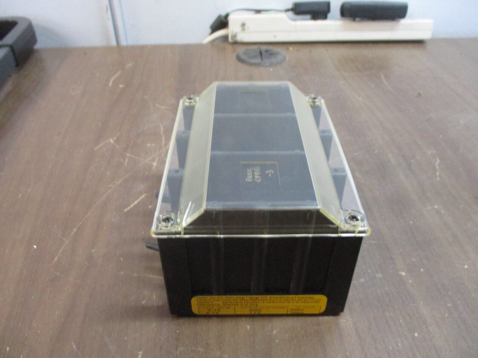 Bussmann Power Distribution Block PDB321-3 175A 600V 3P Line(1): 2/0-8 Used