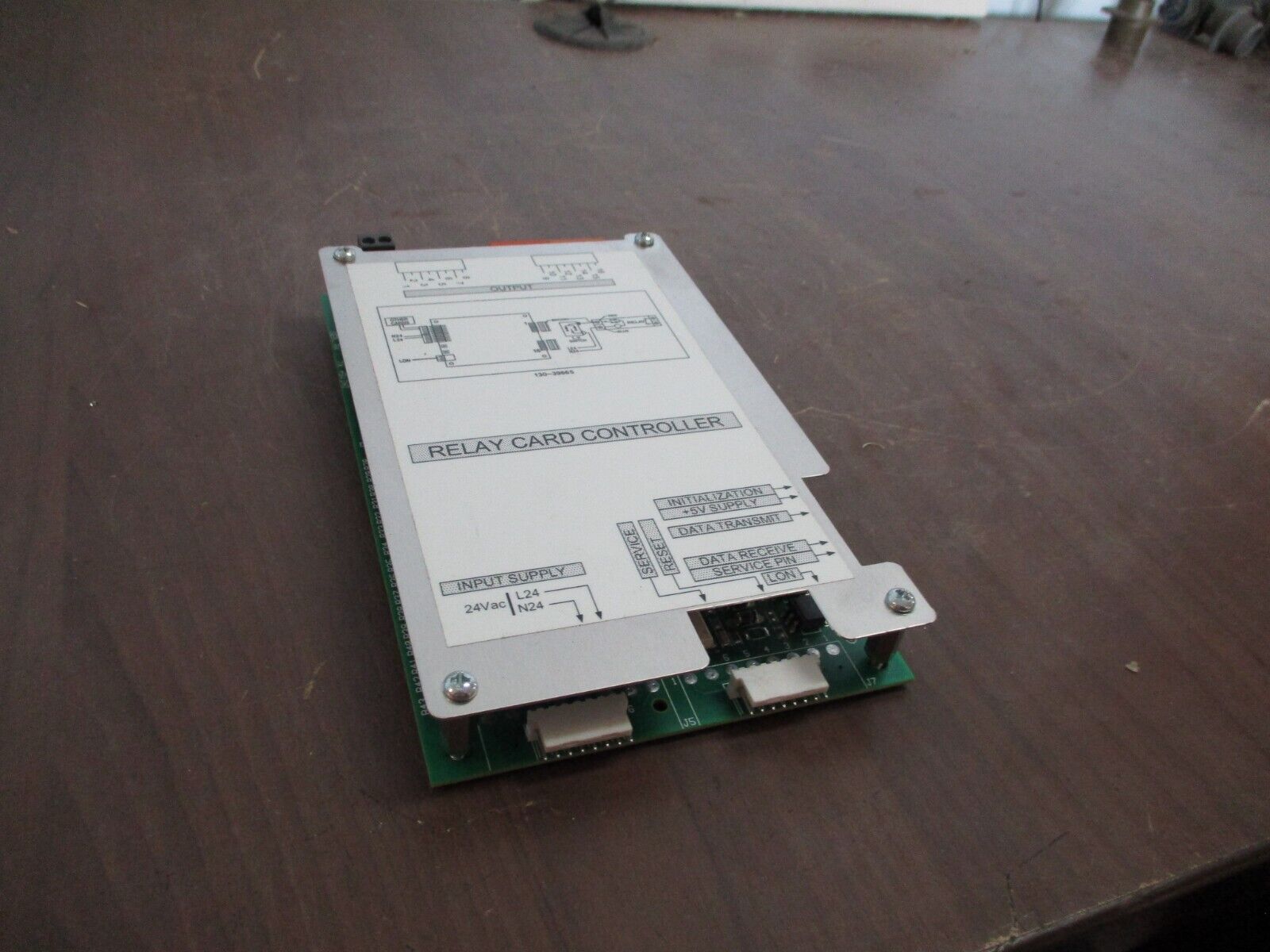 Gentec Relay Card Controller 36317-01 AB Used