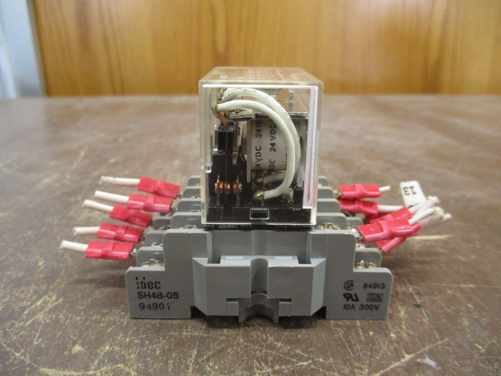 Omron Relay LY4 24VDC Coil w/ Base Used