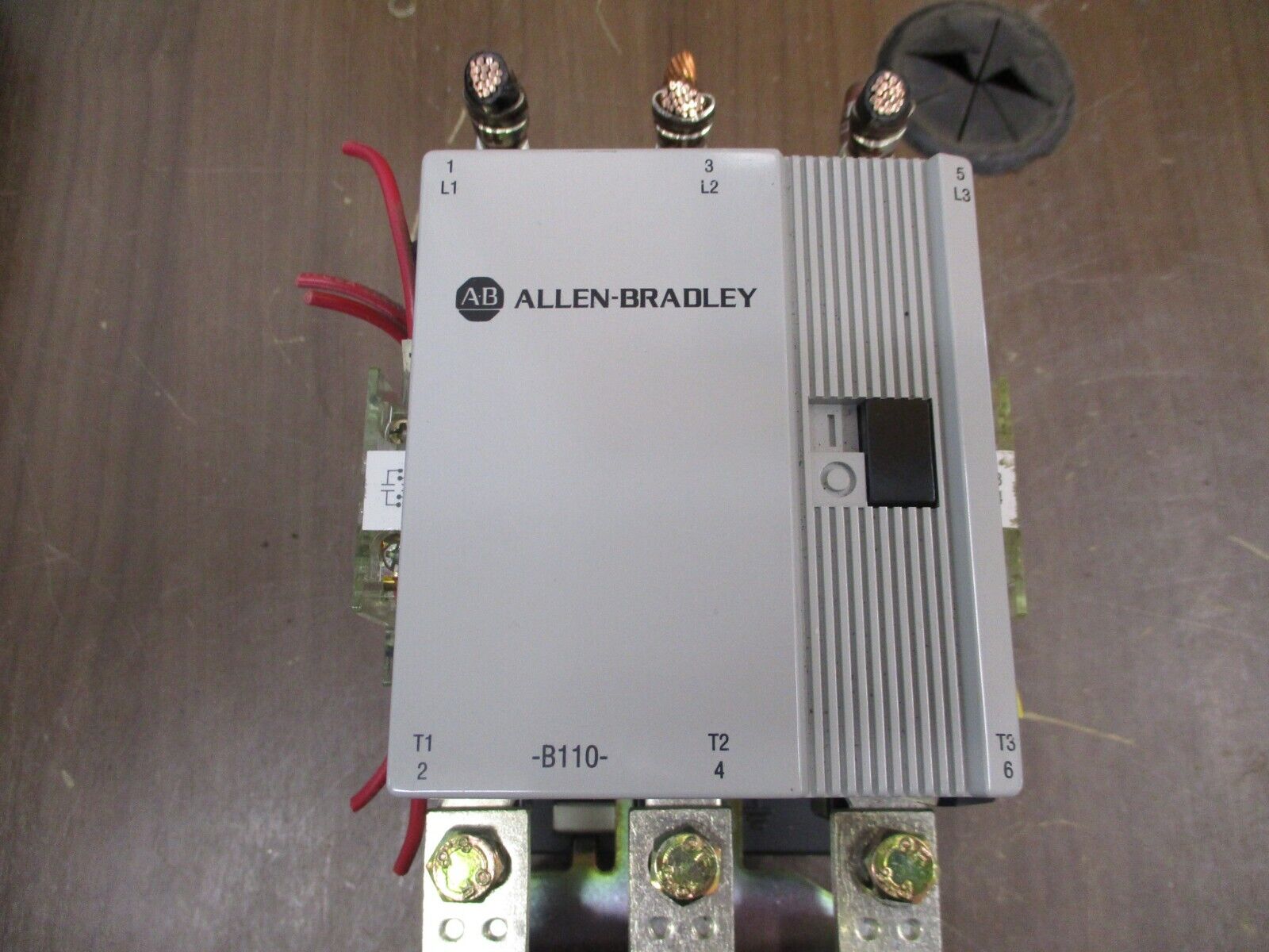 Allen-Bradley Starter 100-B110N*3 / 193-A5L4 120V Coil Trip: 66-110A 600V Used