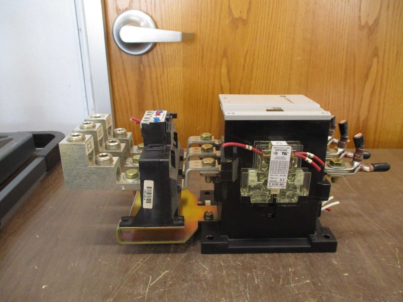 Allen-Bradley Starter 100-B110N*3 / 193-A5L4 120V Coil Trip: 66-110A 600V Used