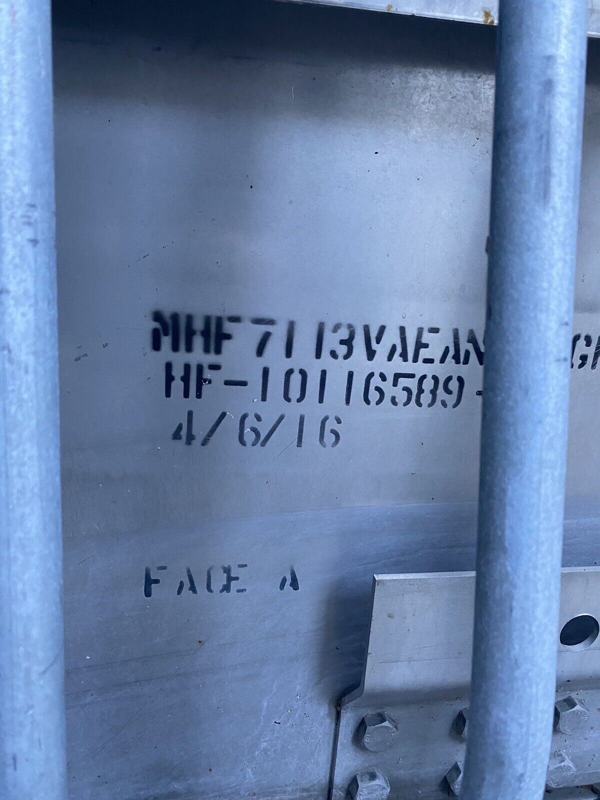 Marley MHF Fluid Cooler / Cooling Tower MHF7113 450 Ton MFD 2016 Used