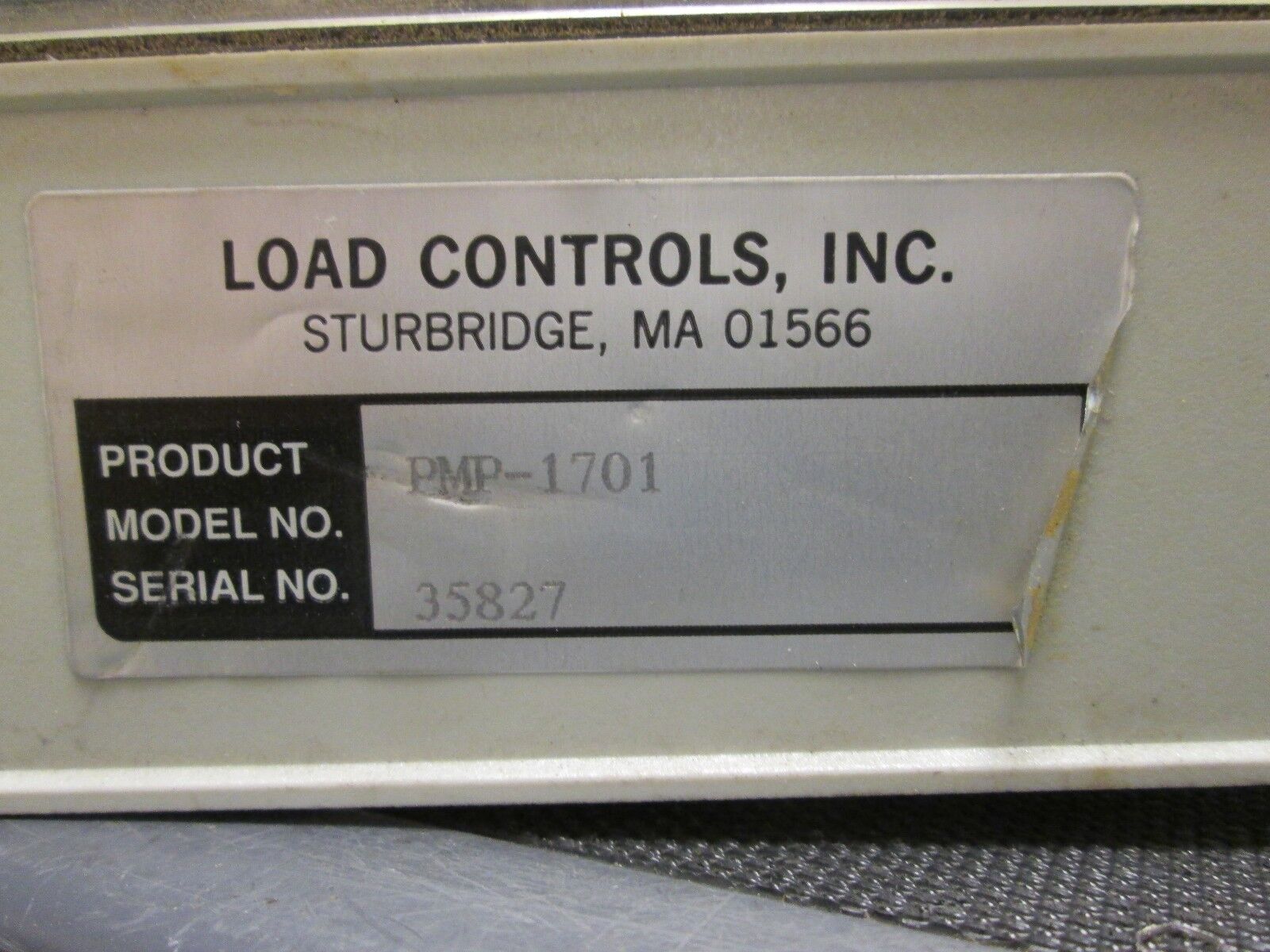 Load Controls  Display Alarm System  PMP-1701 Used