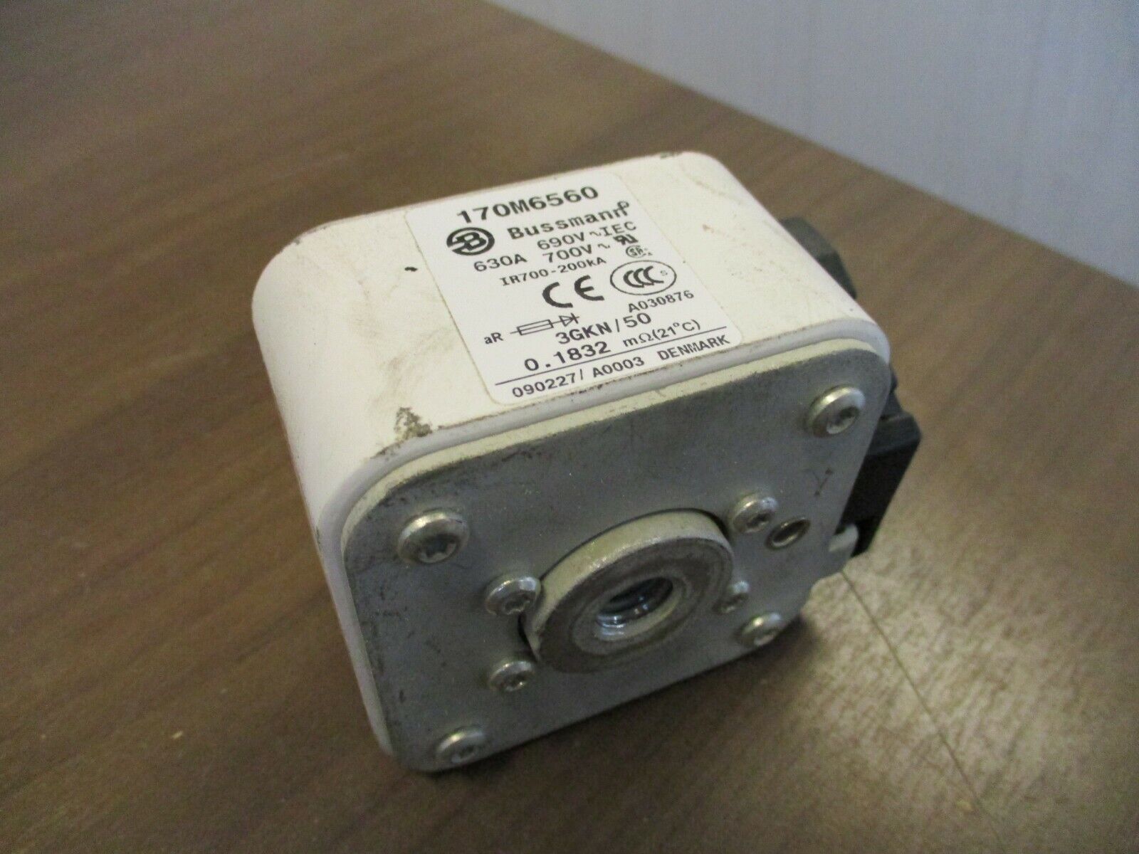 Bussmann Fuse 170M6560 630A 700V Used