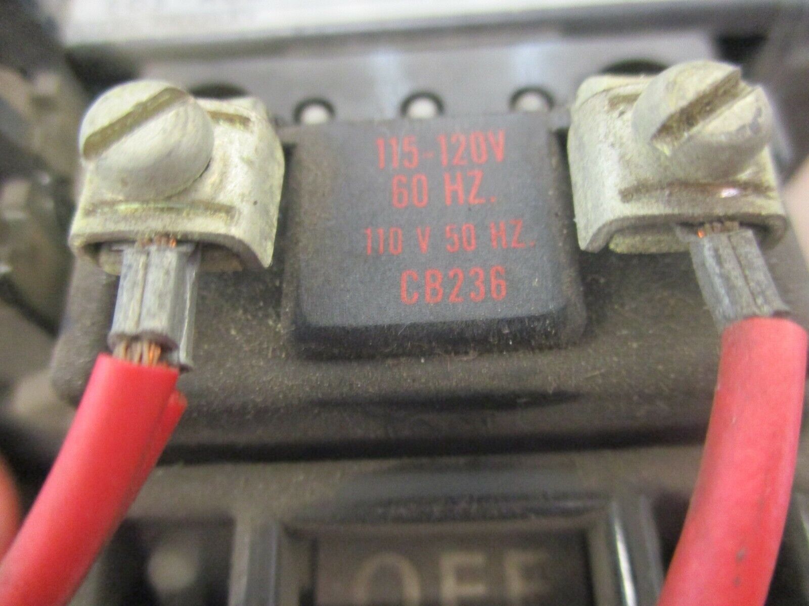Allen-Bradley Size 0 Reversing Starter 505-AOD Ser. C 120V Coil 18A 600V Used