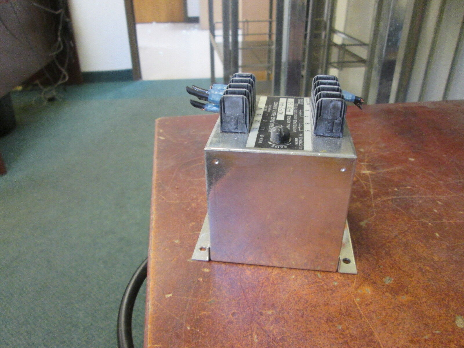 Wilmar Overvoltage Relay WOV-3-440 440V L-L 3Ph Used