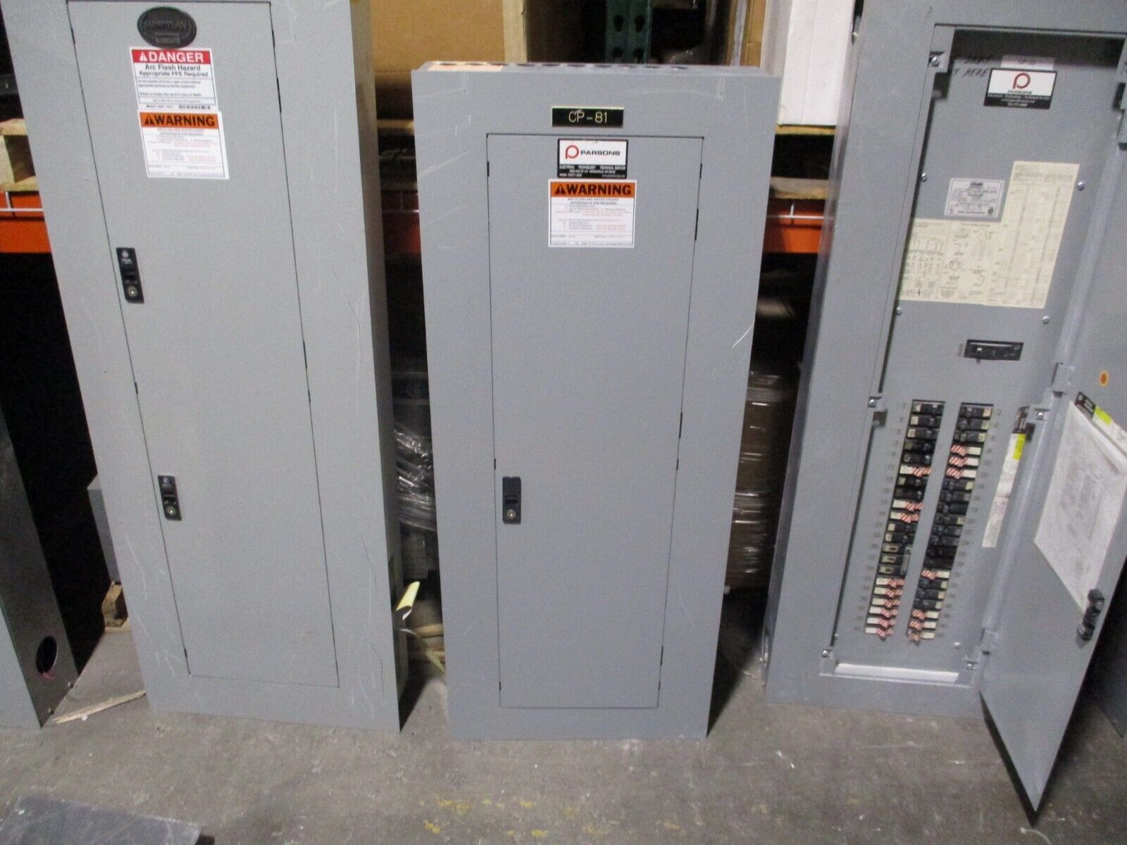 GE Main Breaker Circuit Breaker Panel AQU3422RCX 225A Max 250A Main 208/120V 3Ph