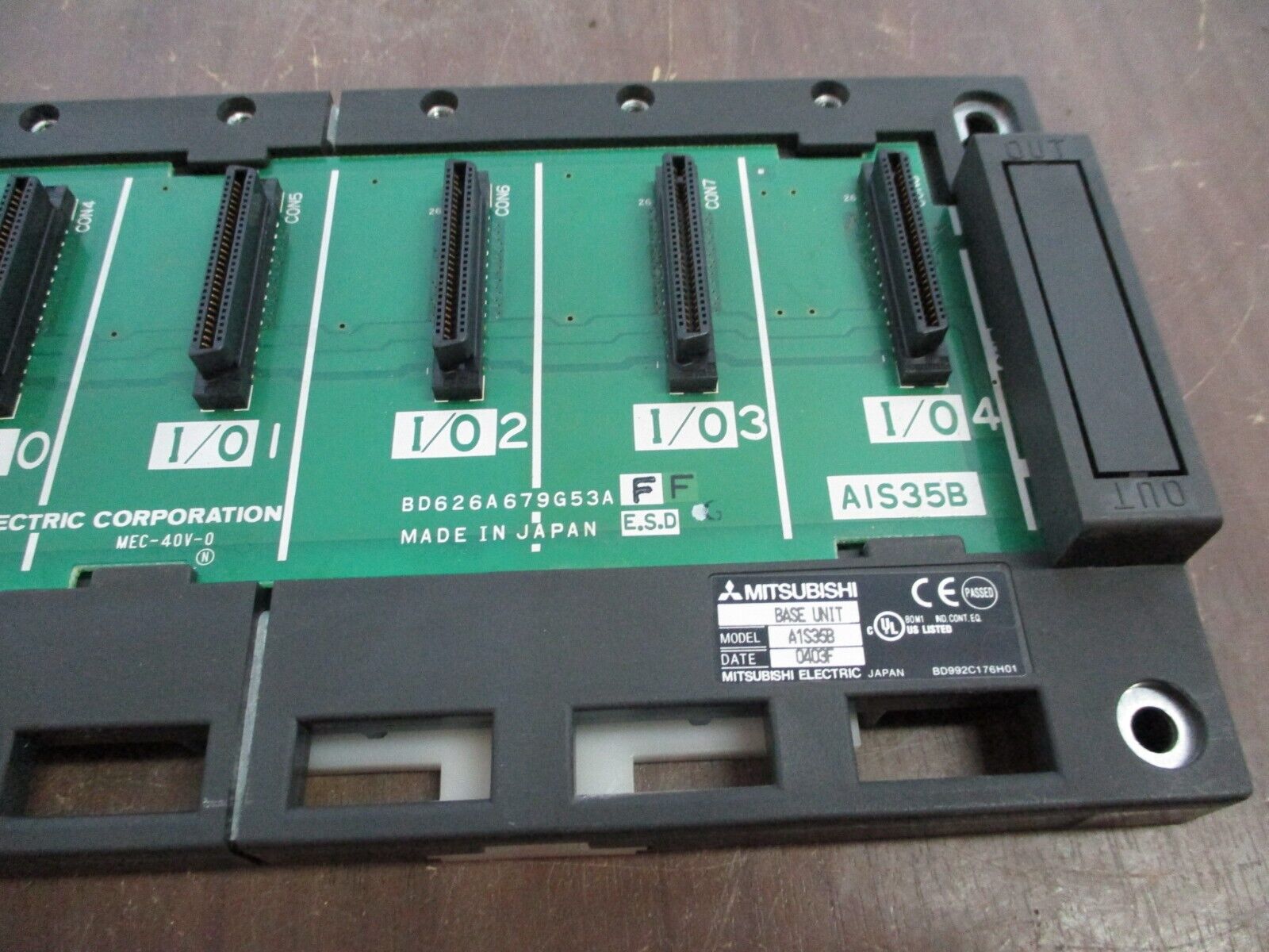 Mitsubishi Base Unit A1535B Used