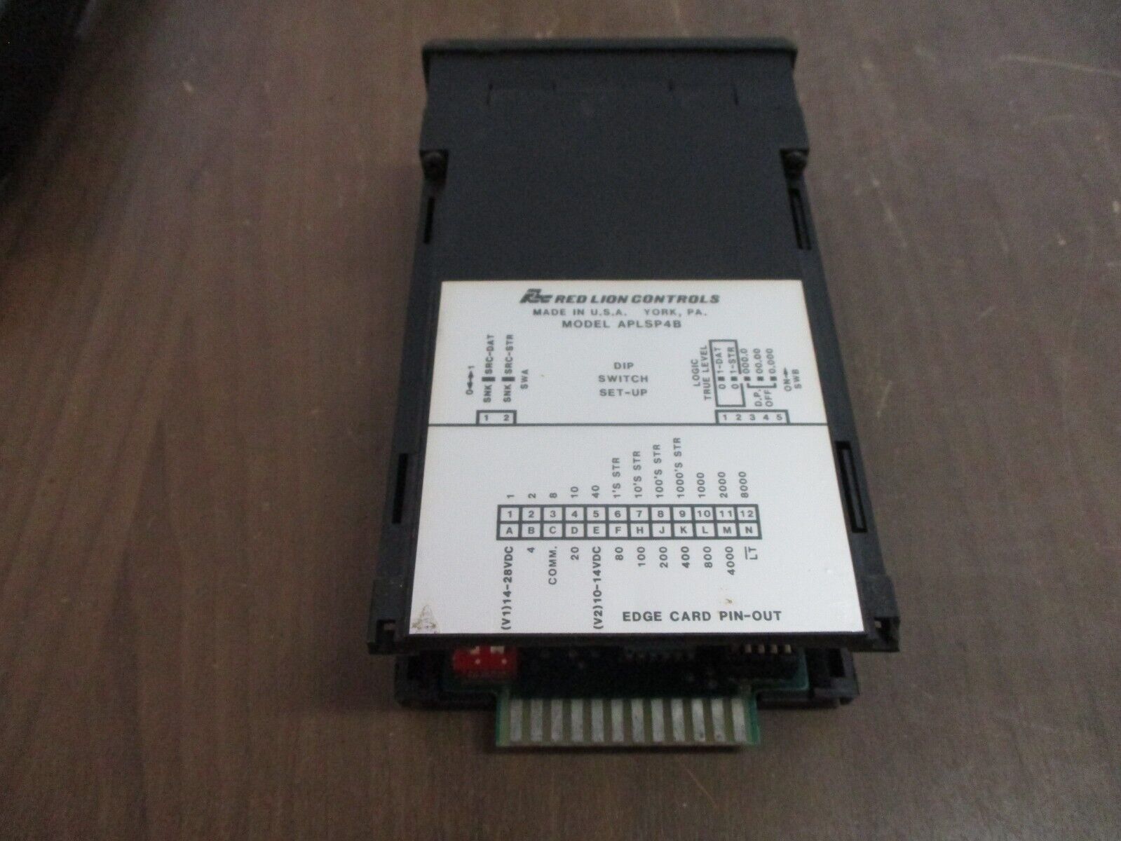 Red Lion Controls Digital Counter APLSP4B Used