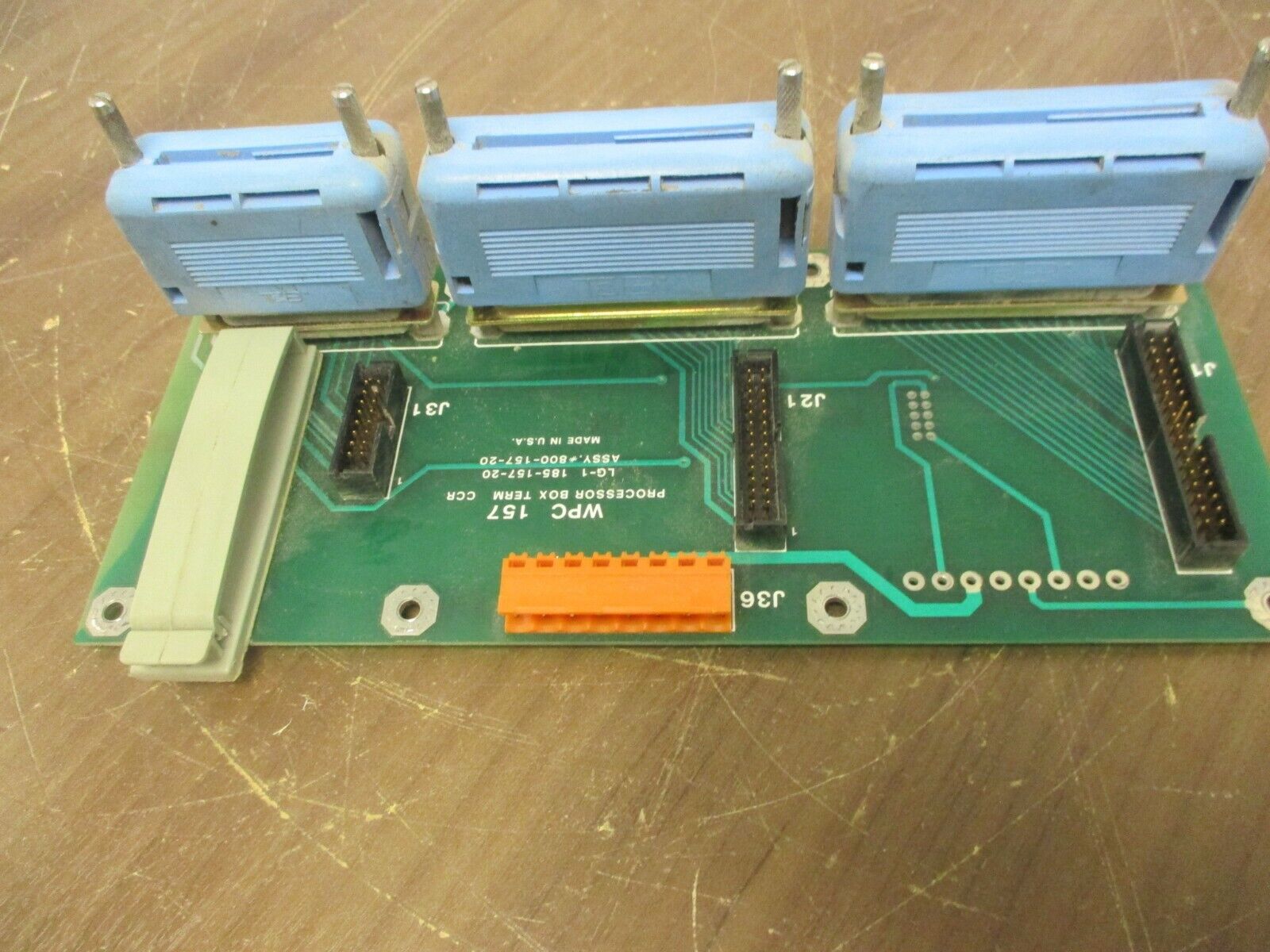 WPC 157 Processor Box Term CCR 800-157-20 Used