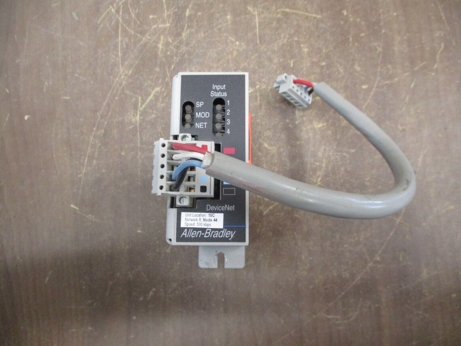 Allen-Bradley DeviceNet Comm Module 2100-GK61 FRN: 2.080 Series A w/ Cable Used