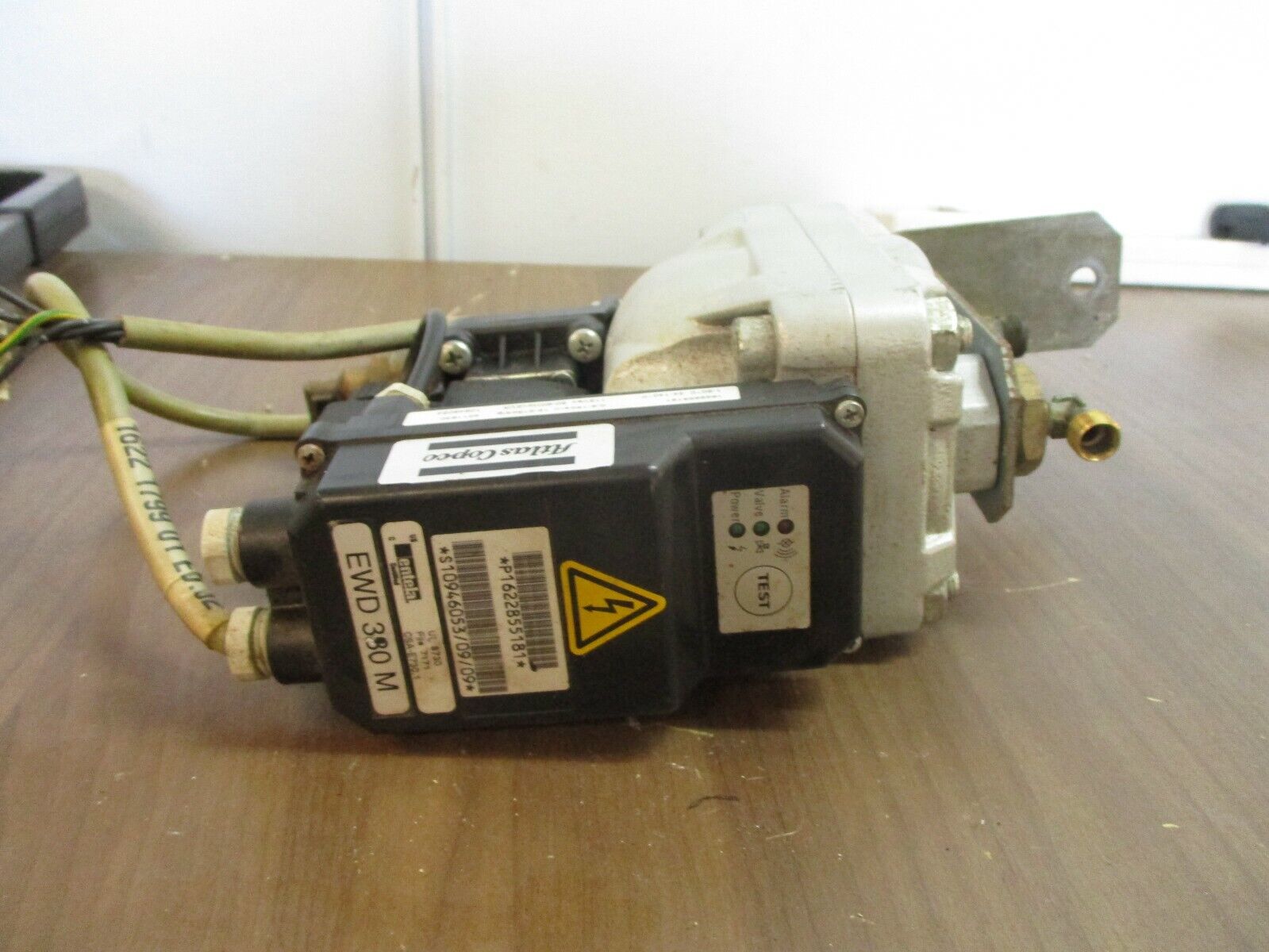 Atlas Copco Automatic Drain Valve 1622855181 115VAC 50-60Hz 2VA 12-215PSIG Used