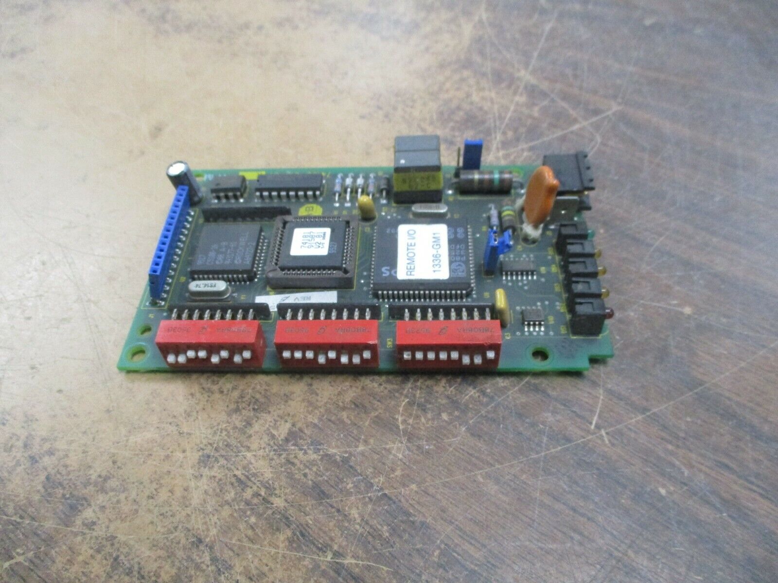 Allen-Bradley Remote I/O Board 74101-507-51 Rev. B Used