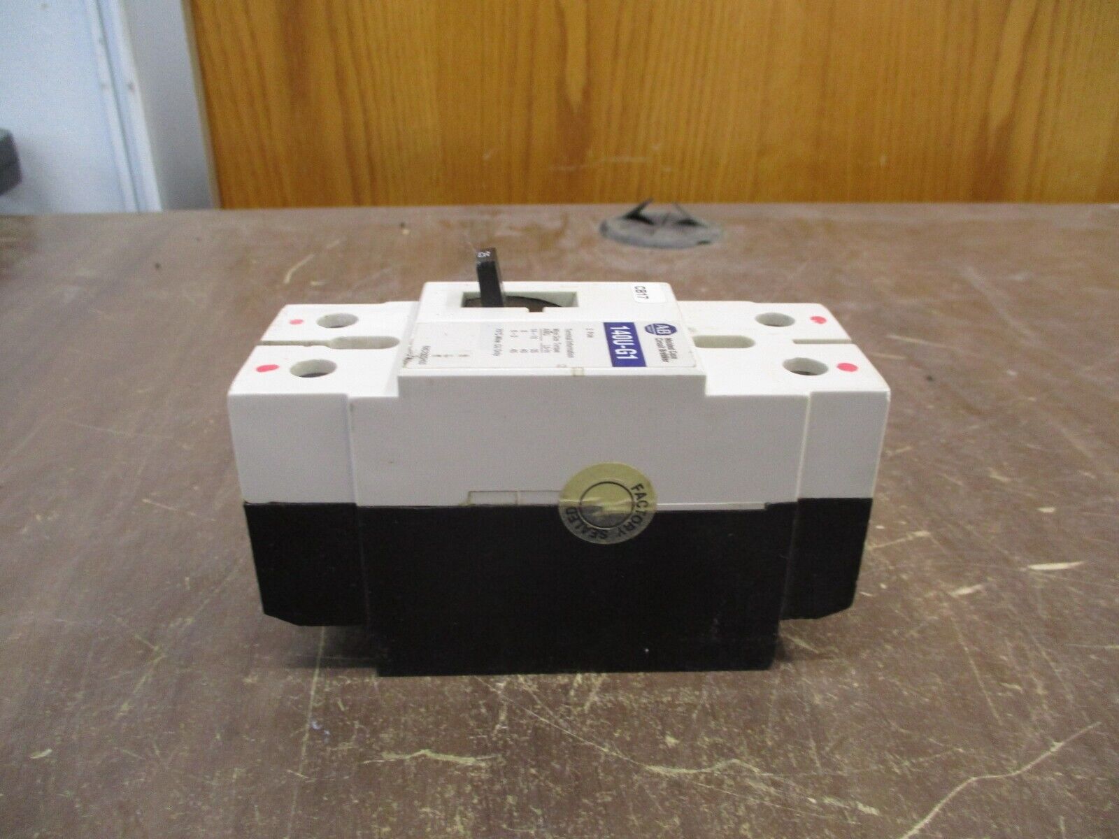 Allen-Bradley 140U-G1 Circuit Breaker 68C2925H03 25A 2P Used