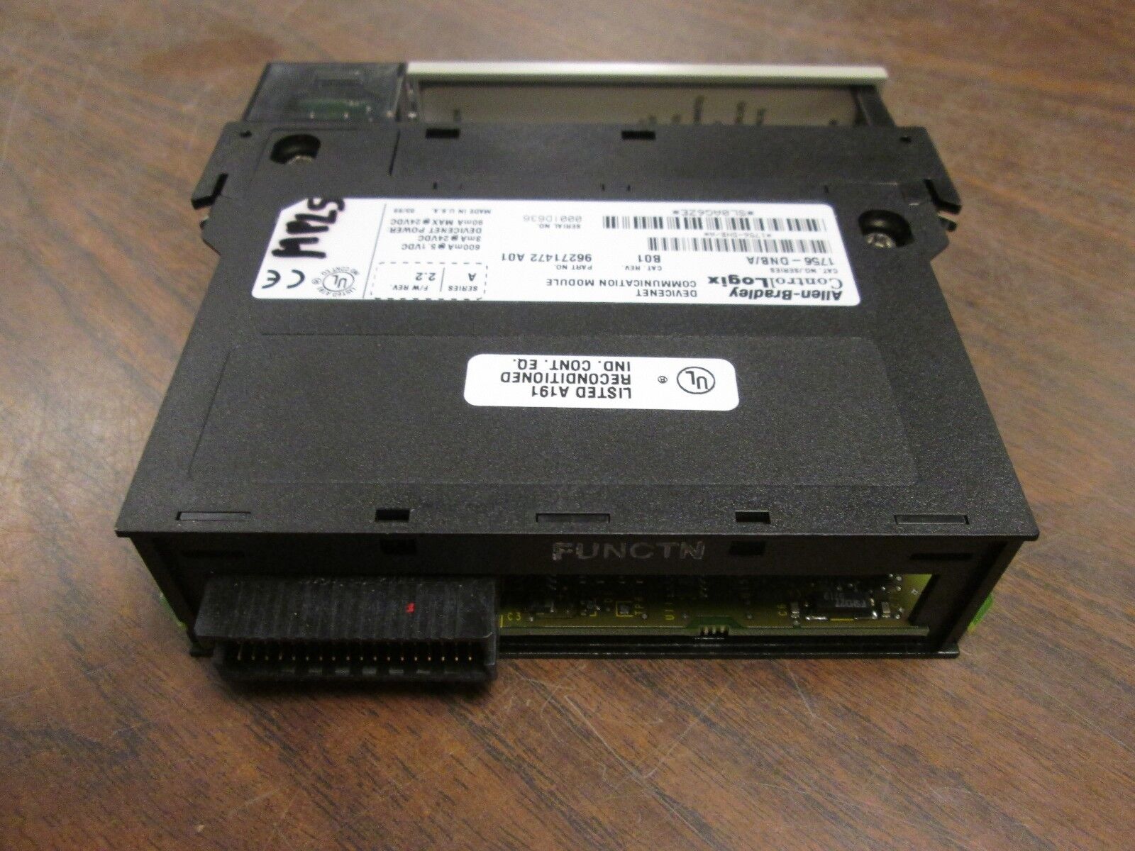 Allen-Bradley ControlLogix DeviceNet Comm Module 1756-DNB/A CAT Rev B01 Used