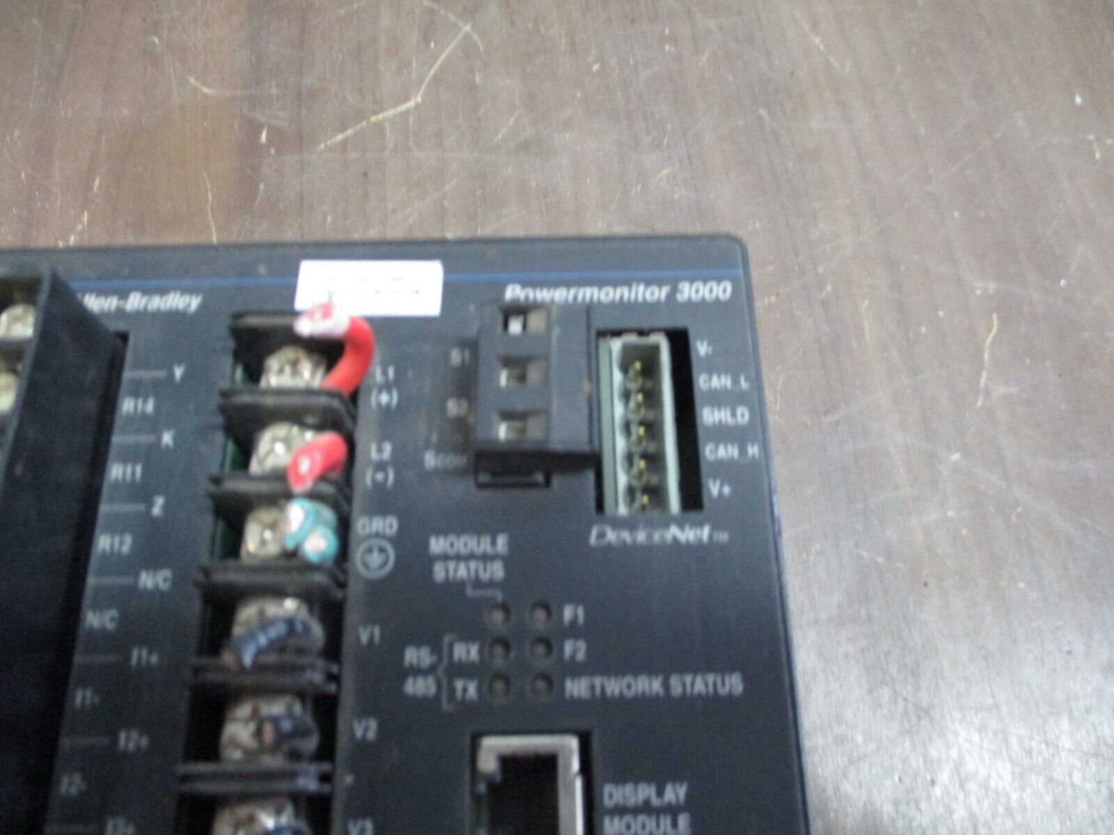 Allen-Bradley Powermonitor 3000 Control Module 1404-M405A-DNT Ser. A Used