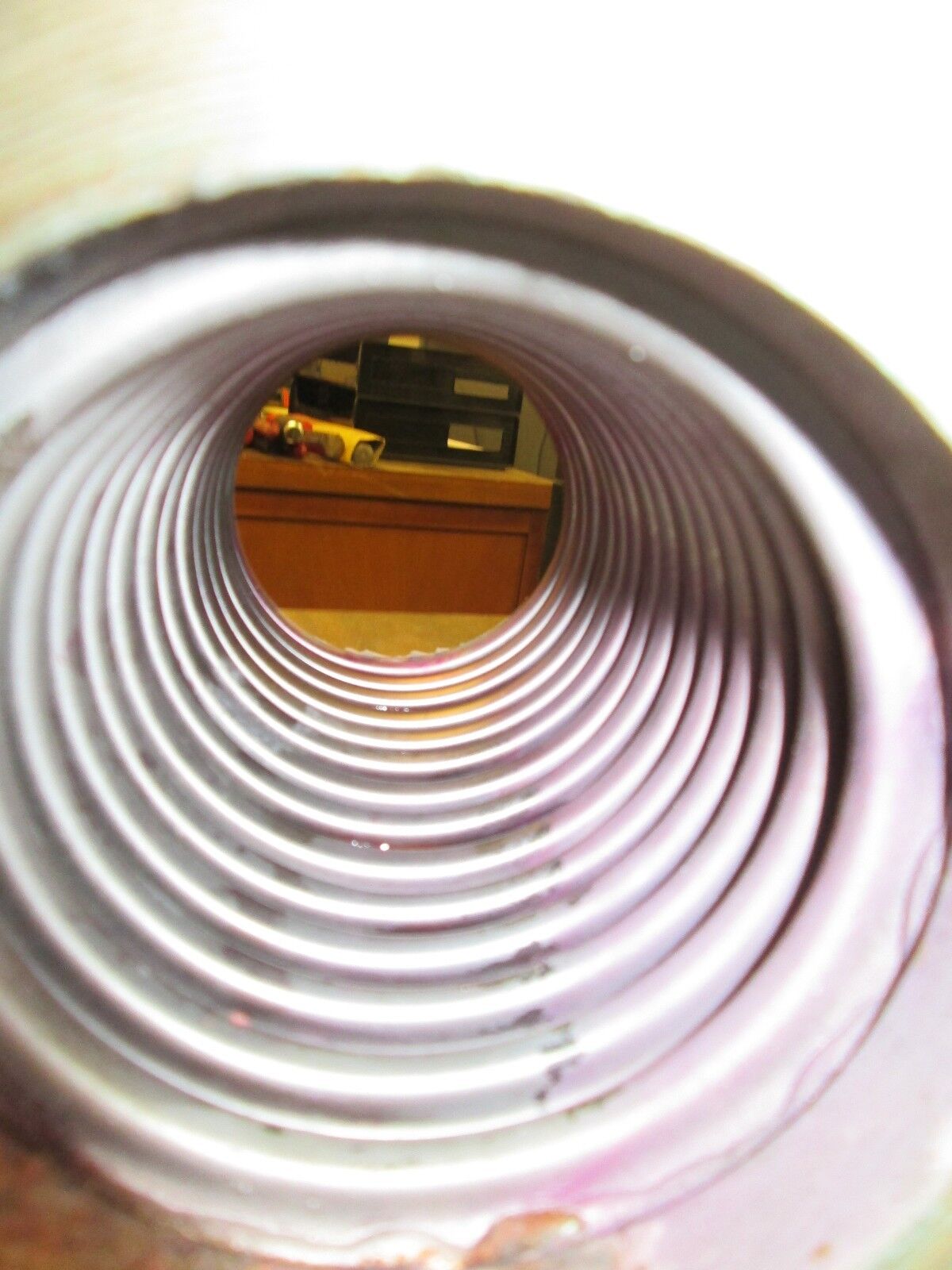 Flexible Metal Conduit Diameter 3" Length Approx 8-1/2" PF0300 L-4407 A-36 Used