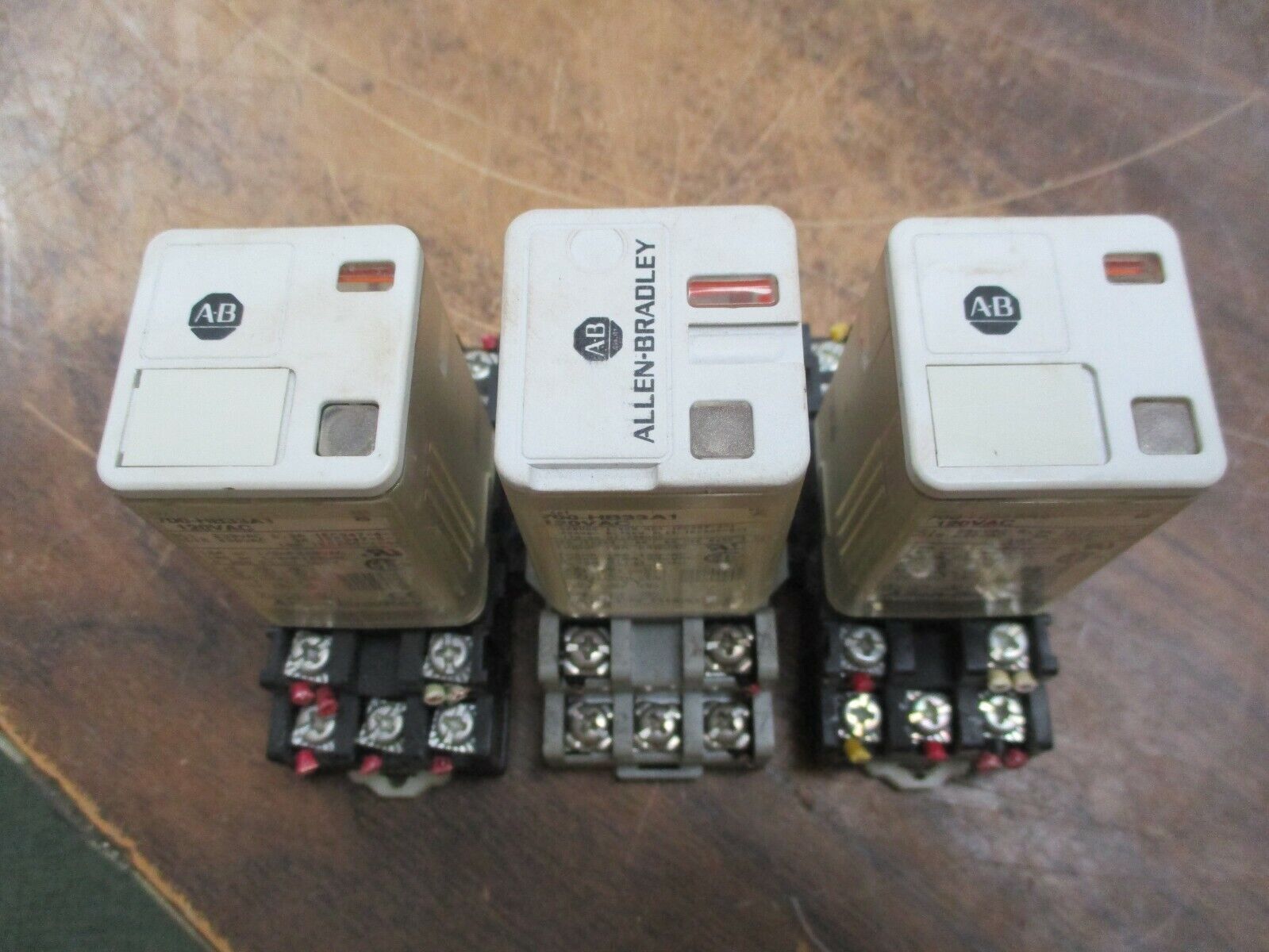 Allen-Bradley Relay 700-HB33A1 120VAC *Lot of 3* Used