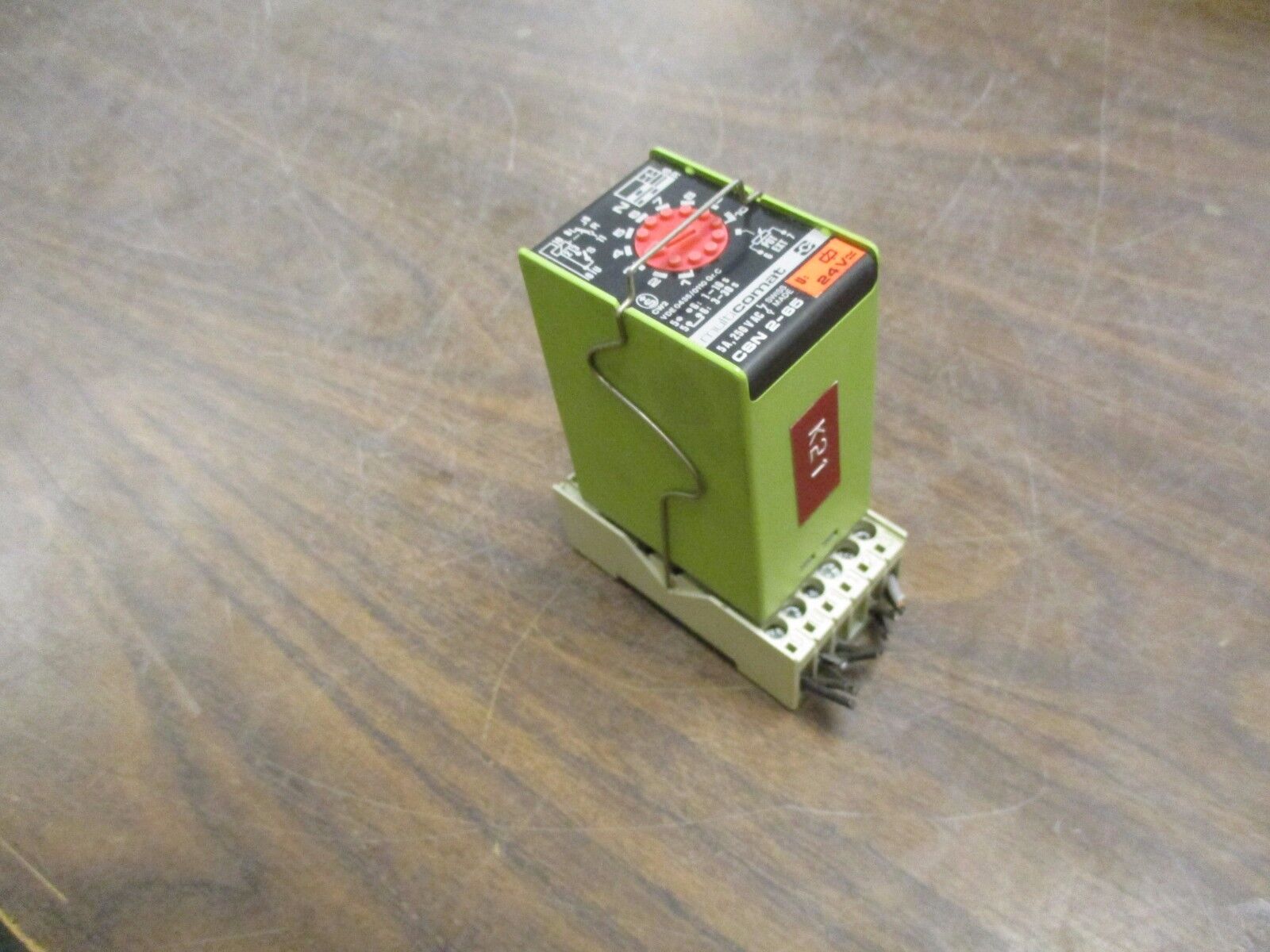 Multi Comat Timer CSK 2-65 24V Range: 1-10 sec / 3-30 sec Used