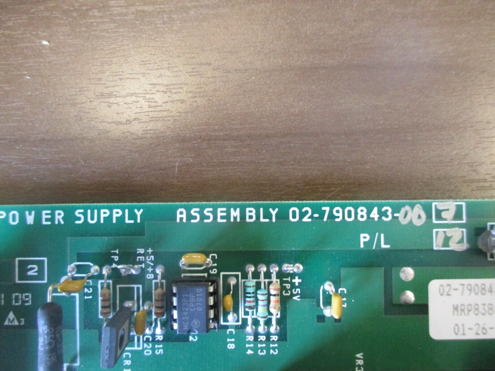 Emerson Power Supply Assembly 02-790843-00 Used