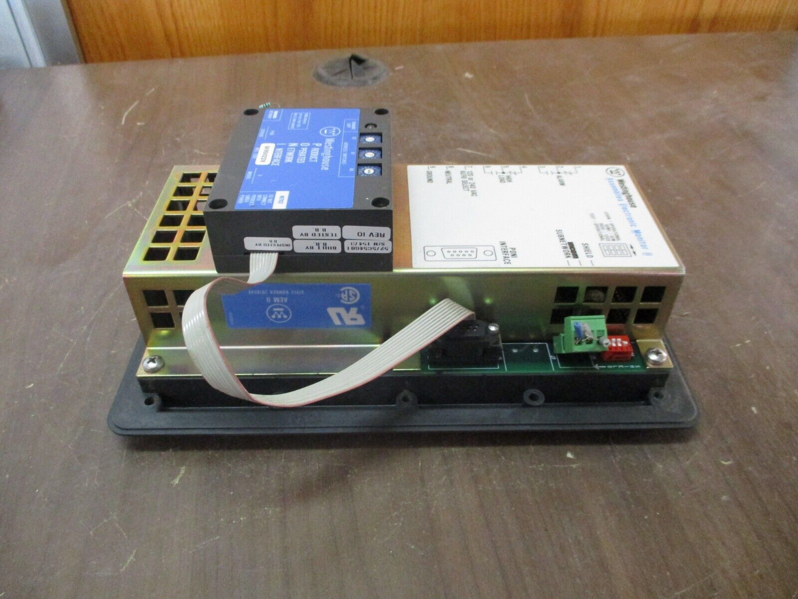 Westinghouse Assemblies Electronic Monitor II 2D78548G04 w/ PONI Module Used