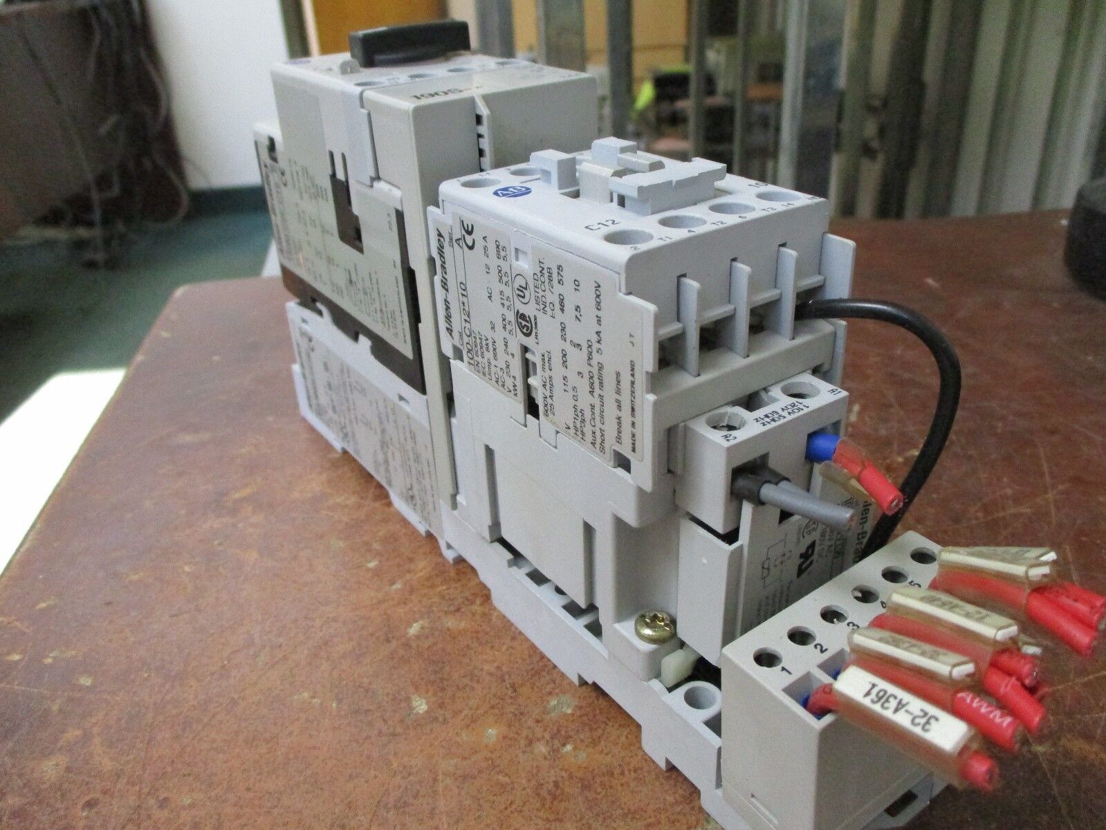 Allen-Bradley Compact Starter 190S-BND2-CC16C 25A 600V Trip: 10-16A Used