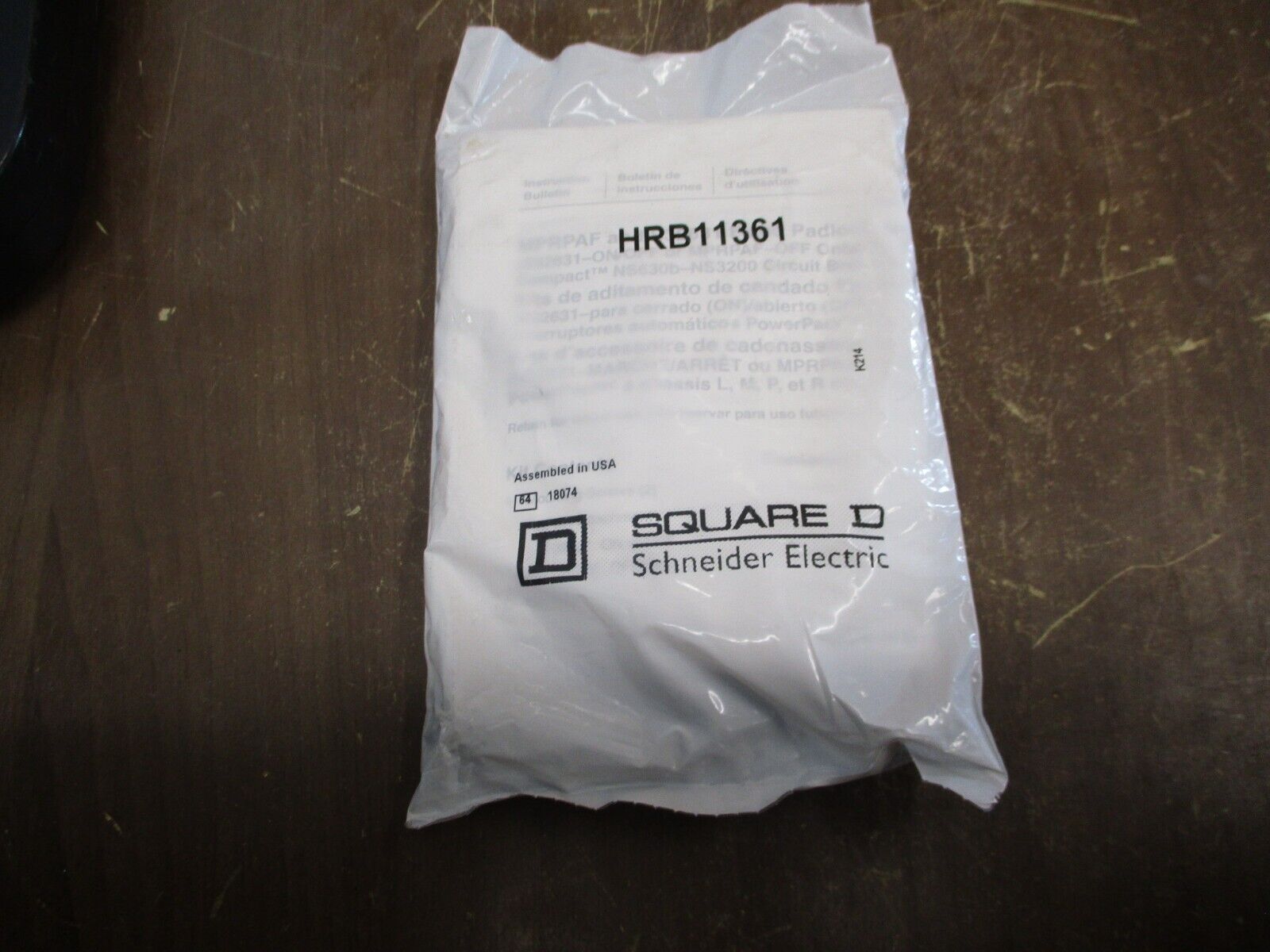 Square D Accessory Kit HRB11361 New Surplus