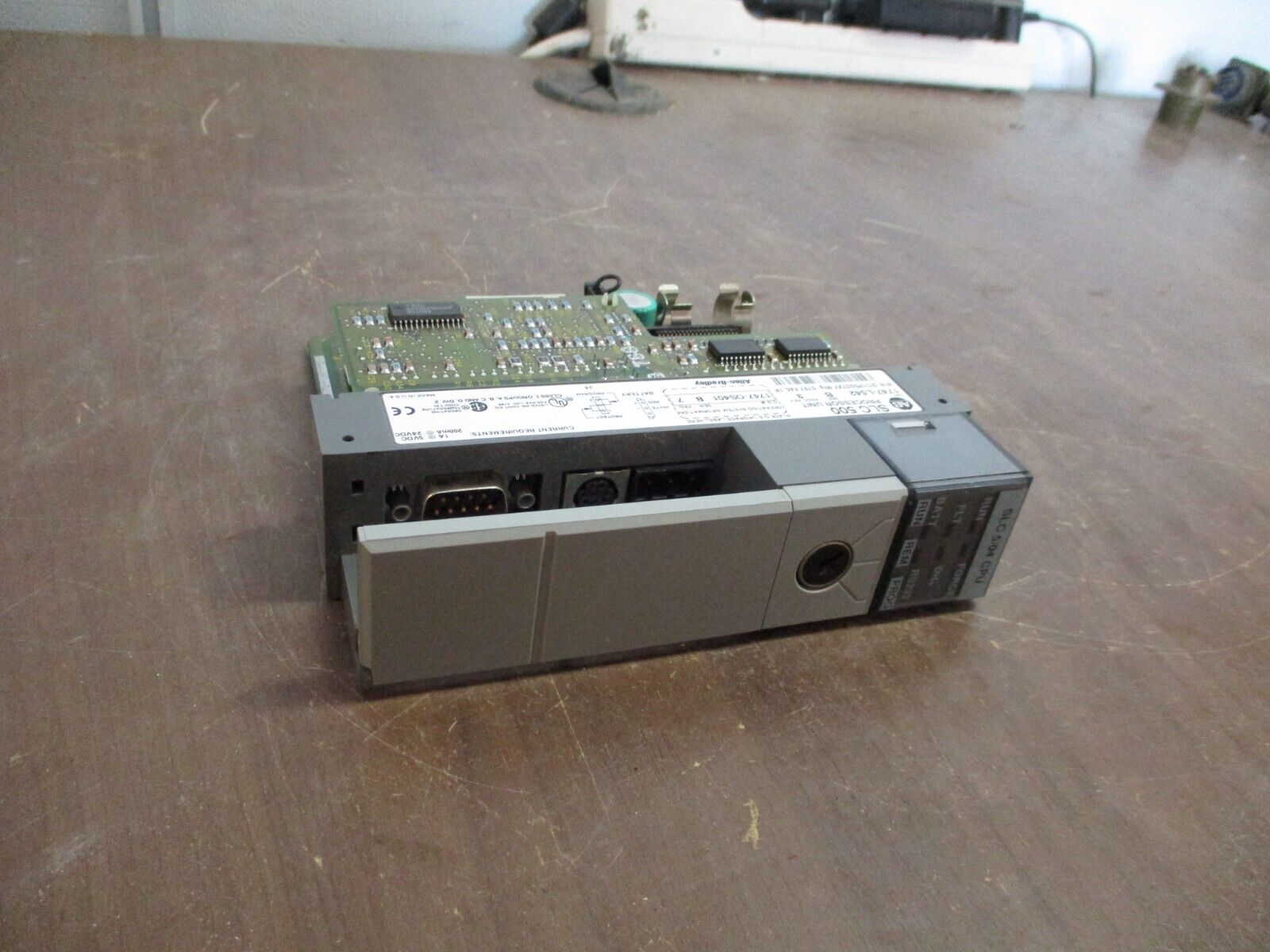 Allen-Bradley SLC 500 Processor Unit 1747-L542 Ser. B Proc. Rev.: 3 Used