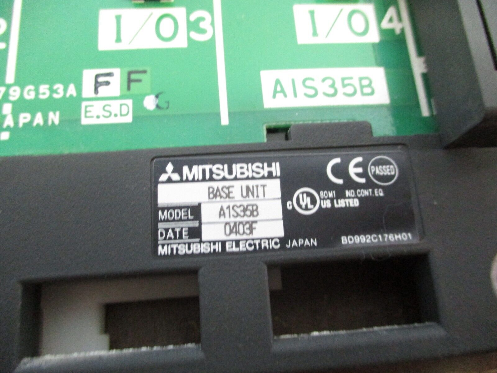 Mitsubishi Base Unit A1535B Used