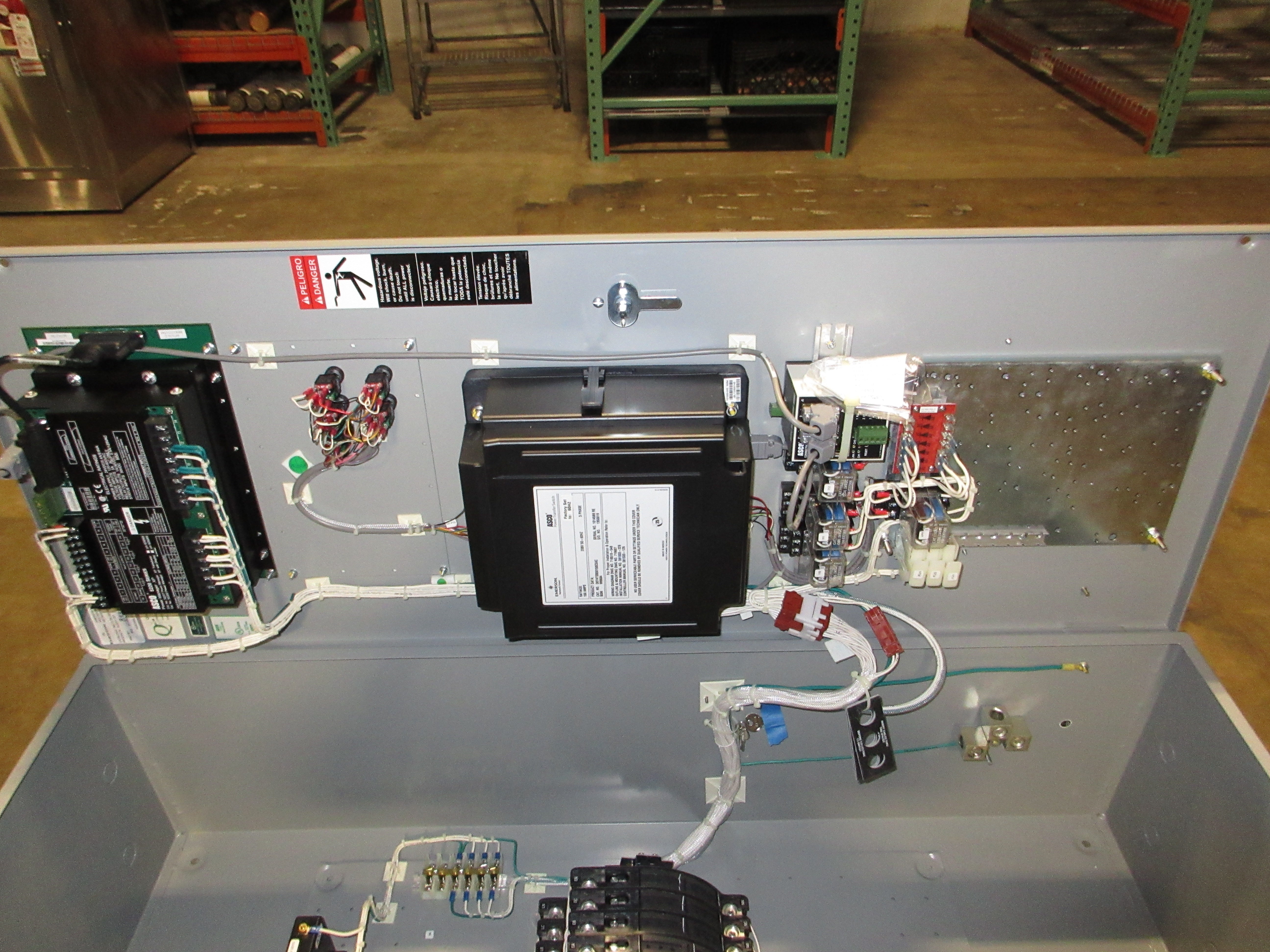 Emerson ASCO 7000 Series Automatic Transfer Switch D07ATSB30150C5XC 150A 208V