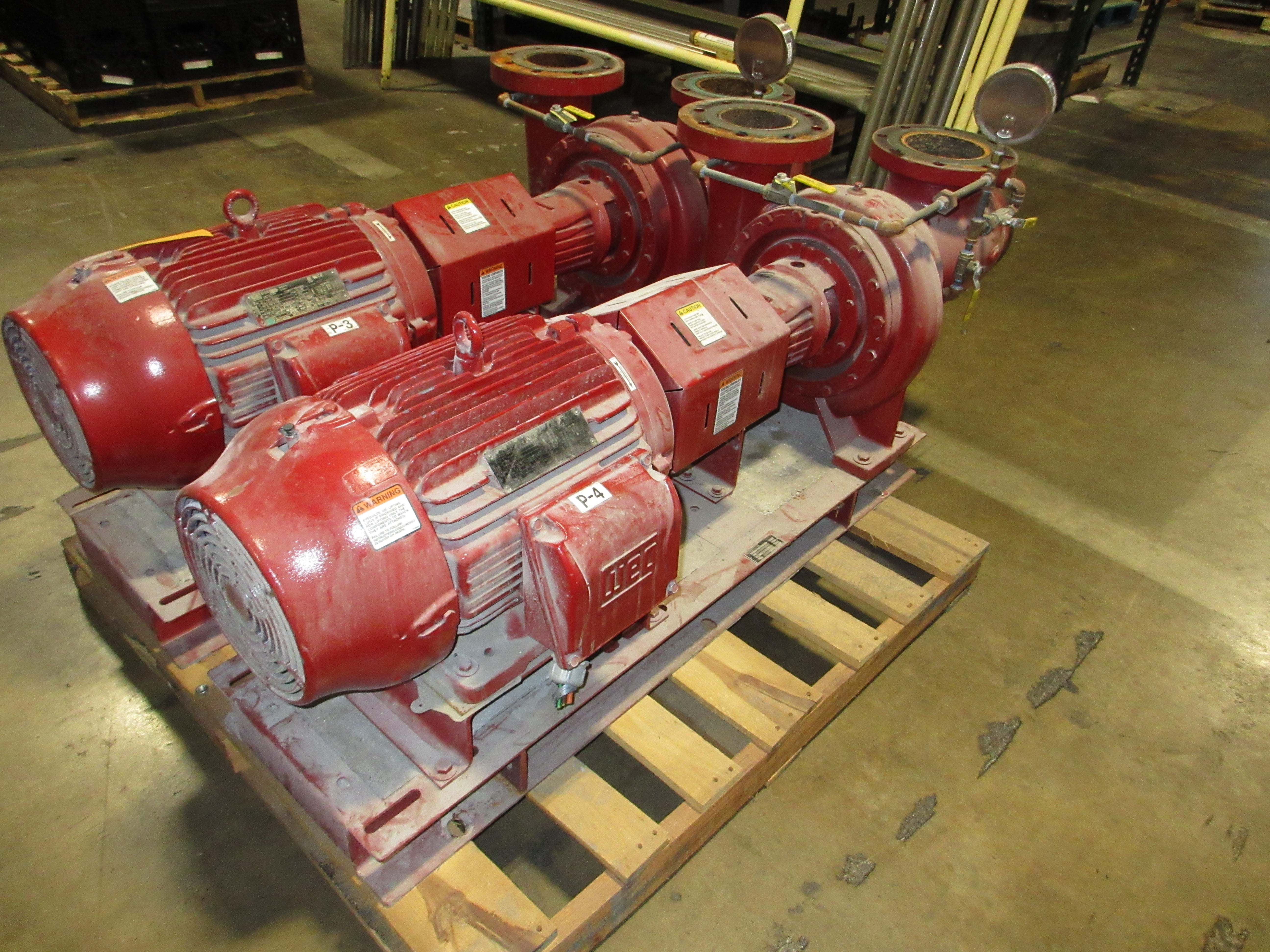 Bell & Gossett e-1510 Pump e-1510 SSF 10.625 5EB 30HP 1800RPM 105FT Head 750GPM