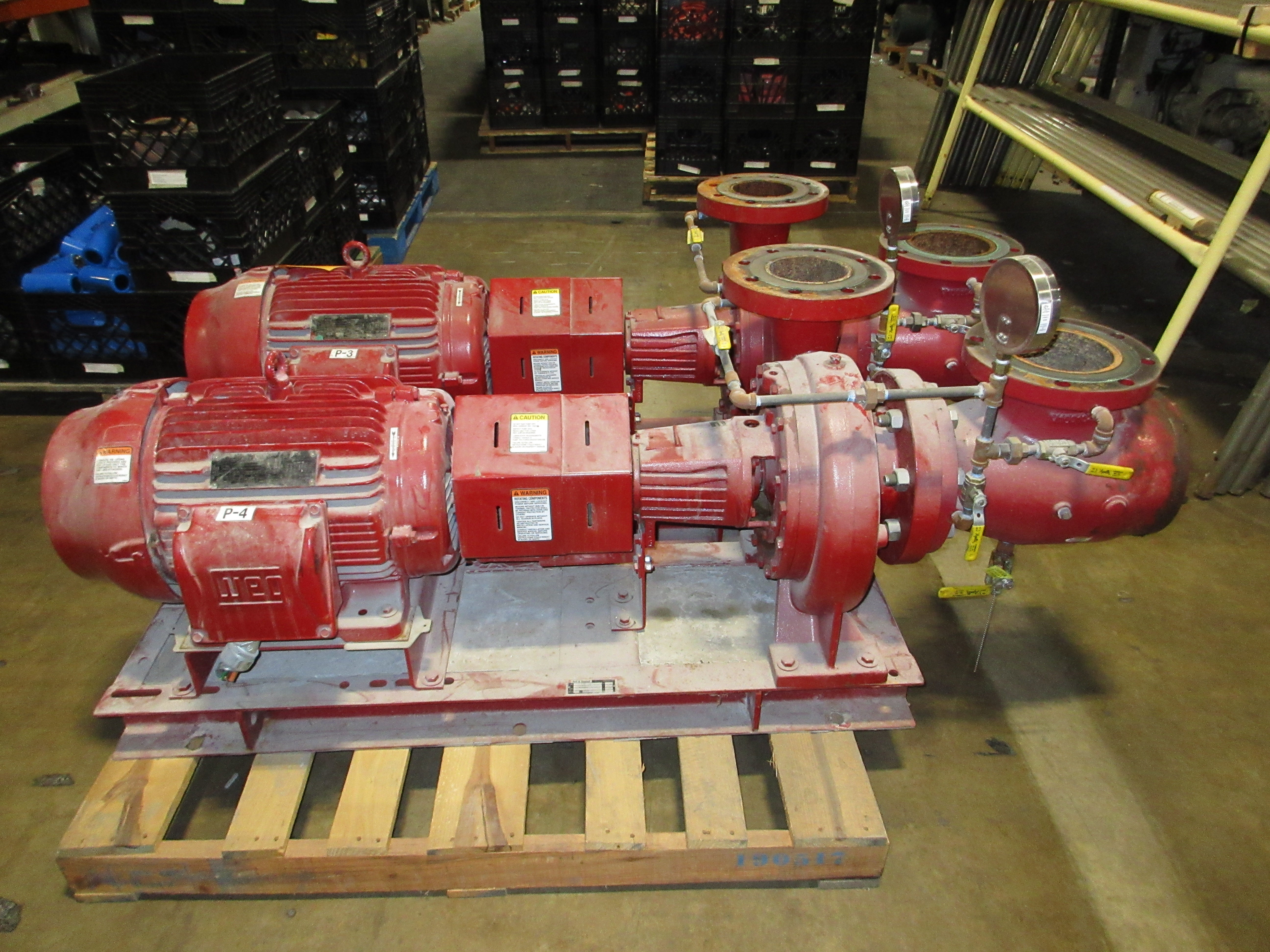 Bell & Gossett e-1510 Pump e-1510 SSF 10.625 5EB 30HP 1800RPM 105FT Head 750GPM