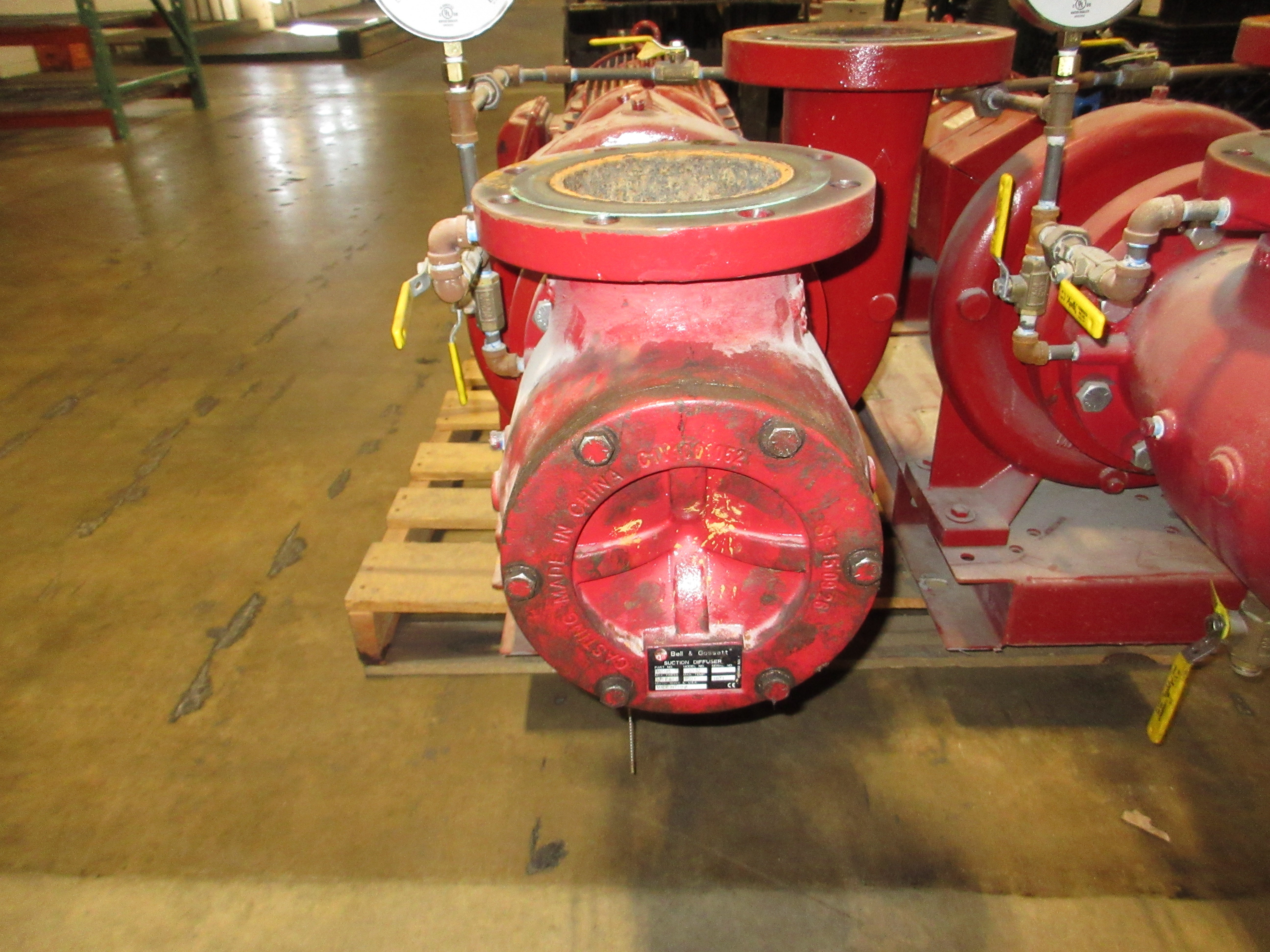 Bell & Gossett e-1510 Pump e-1510 SSF 10.625 5EB 30HP 1800RPM 105FT Head 750GPM