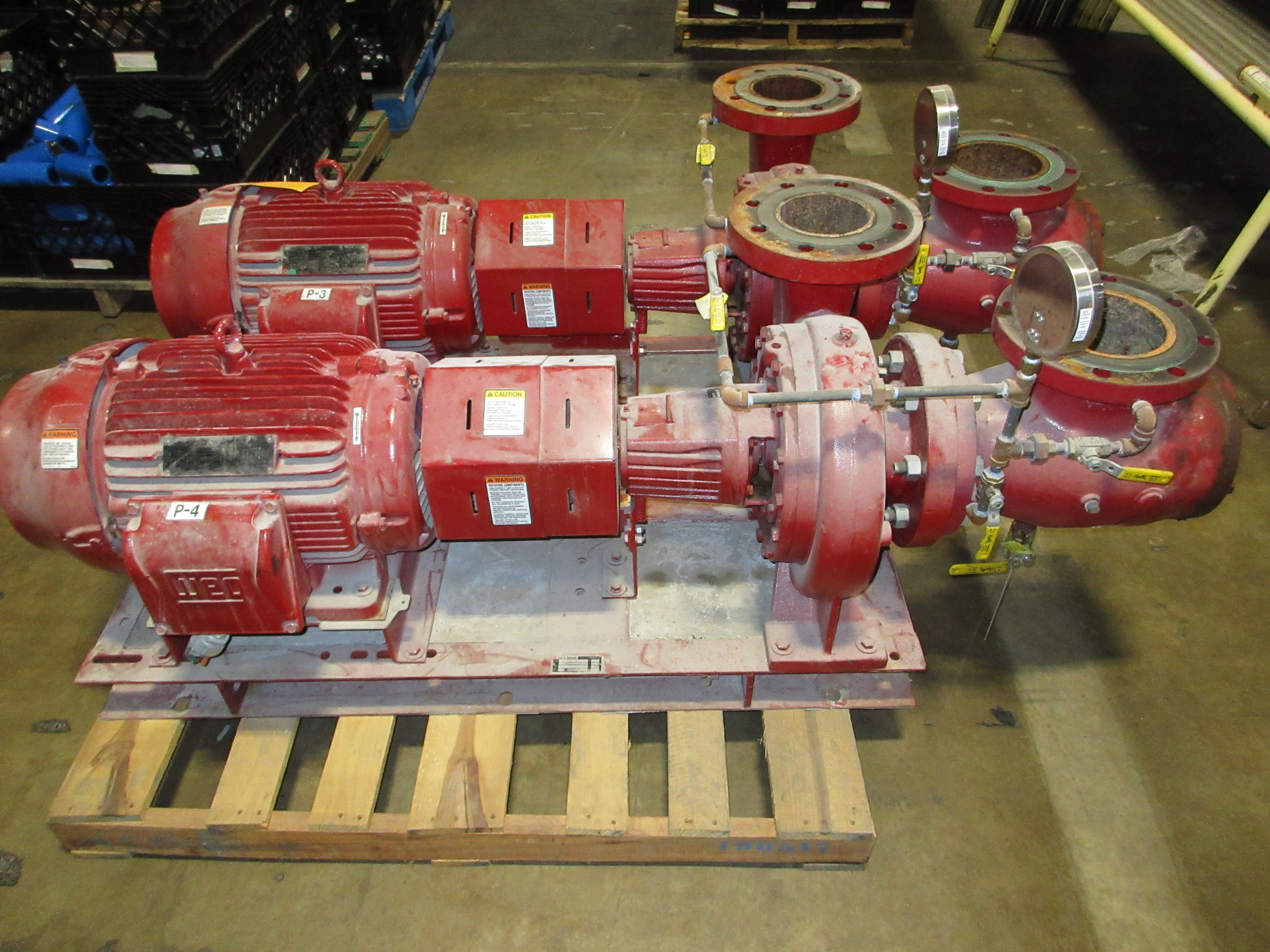 Bell & Gossett e-1510 Pump e-1510 SSF 10.625 5EB 30HP 1800RPM 105FT Head 750GPM