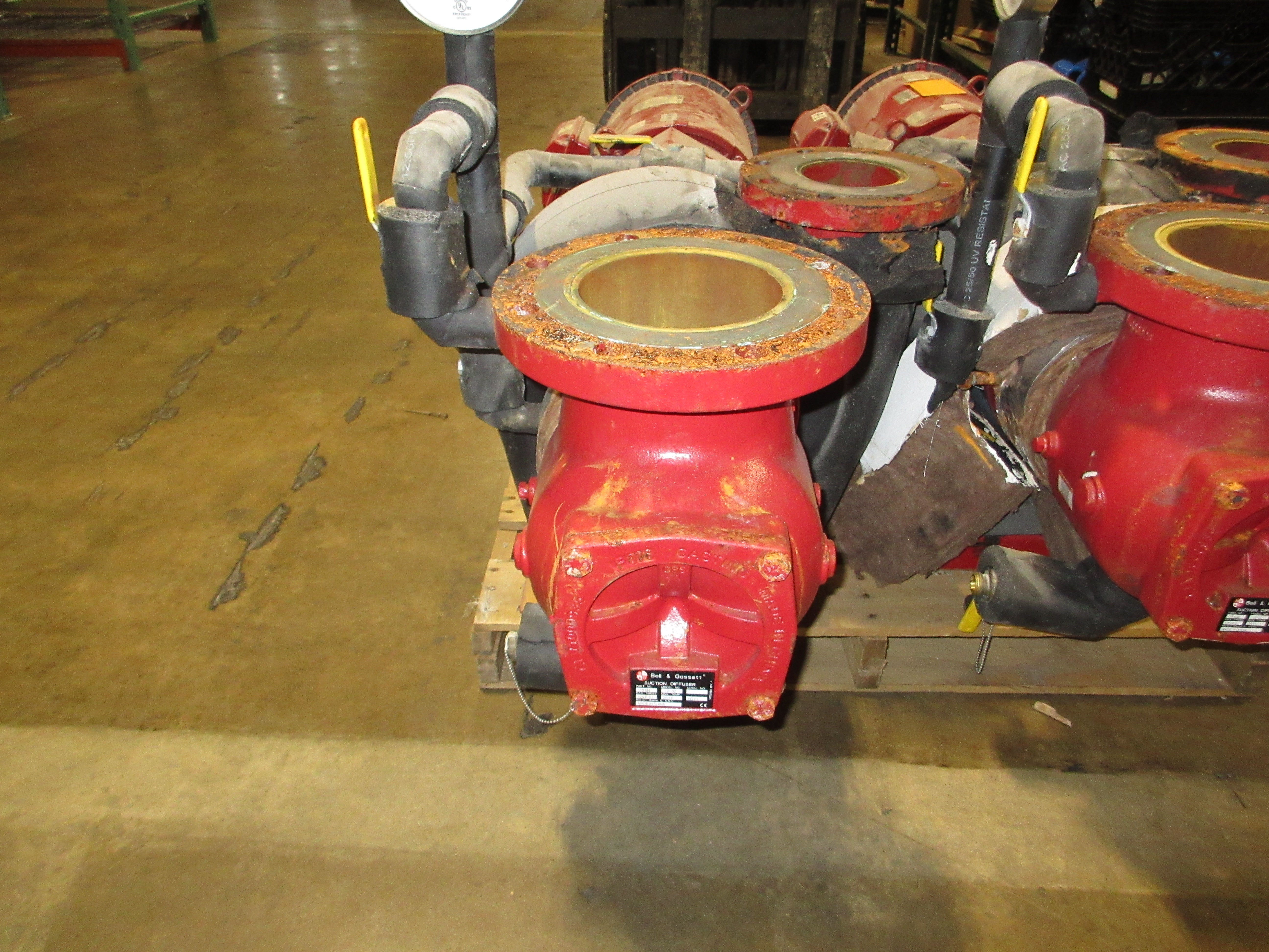Bell & Gossett e-1510 Pump e-1510 SSF 9.25 4BD 15HP 1800RPM 71FT Head Used