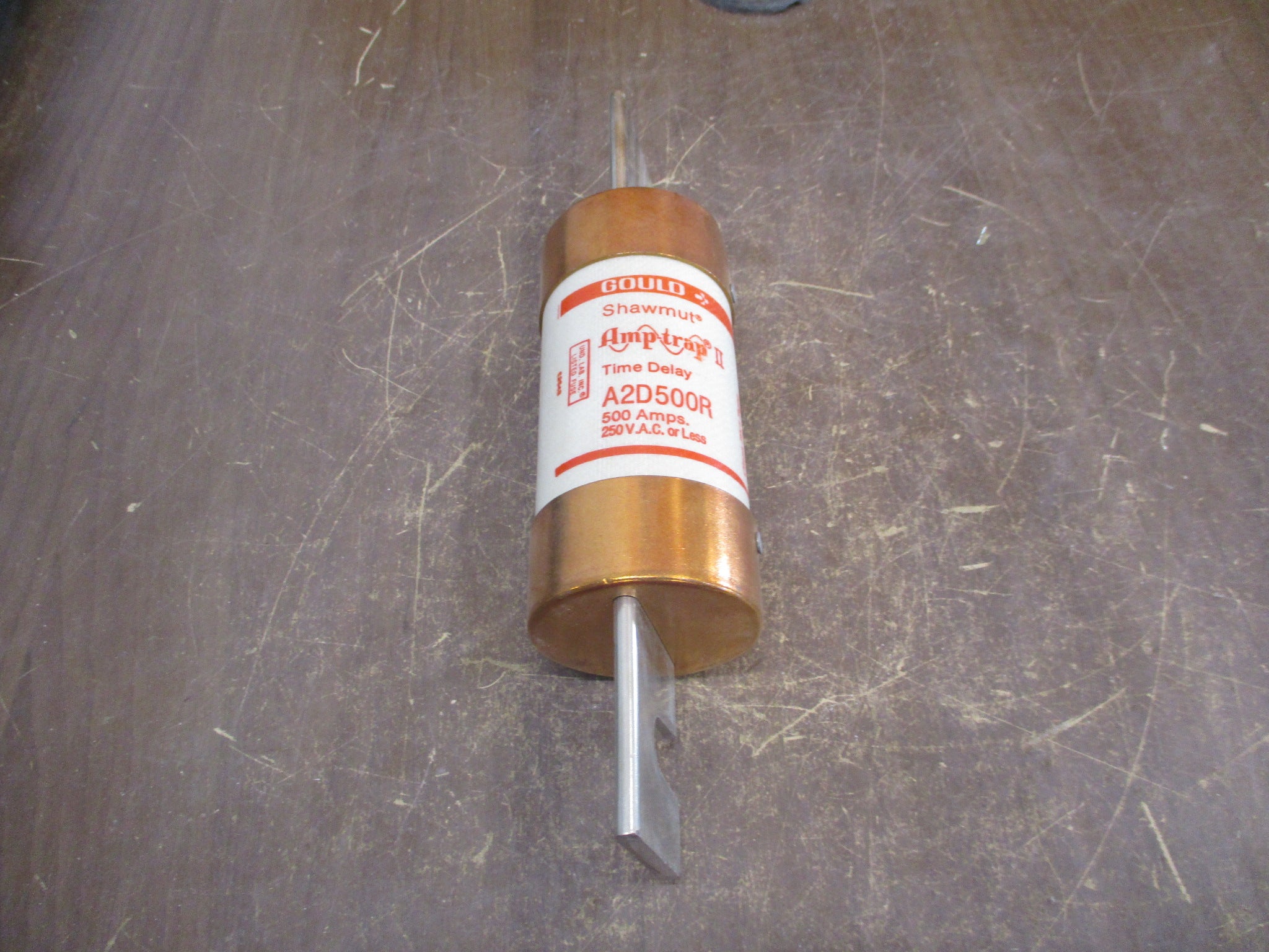Gould Shawmut Amp-Trap II Fuse A2D500R 500A 250V New Surplus