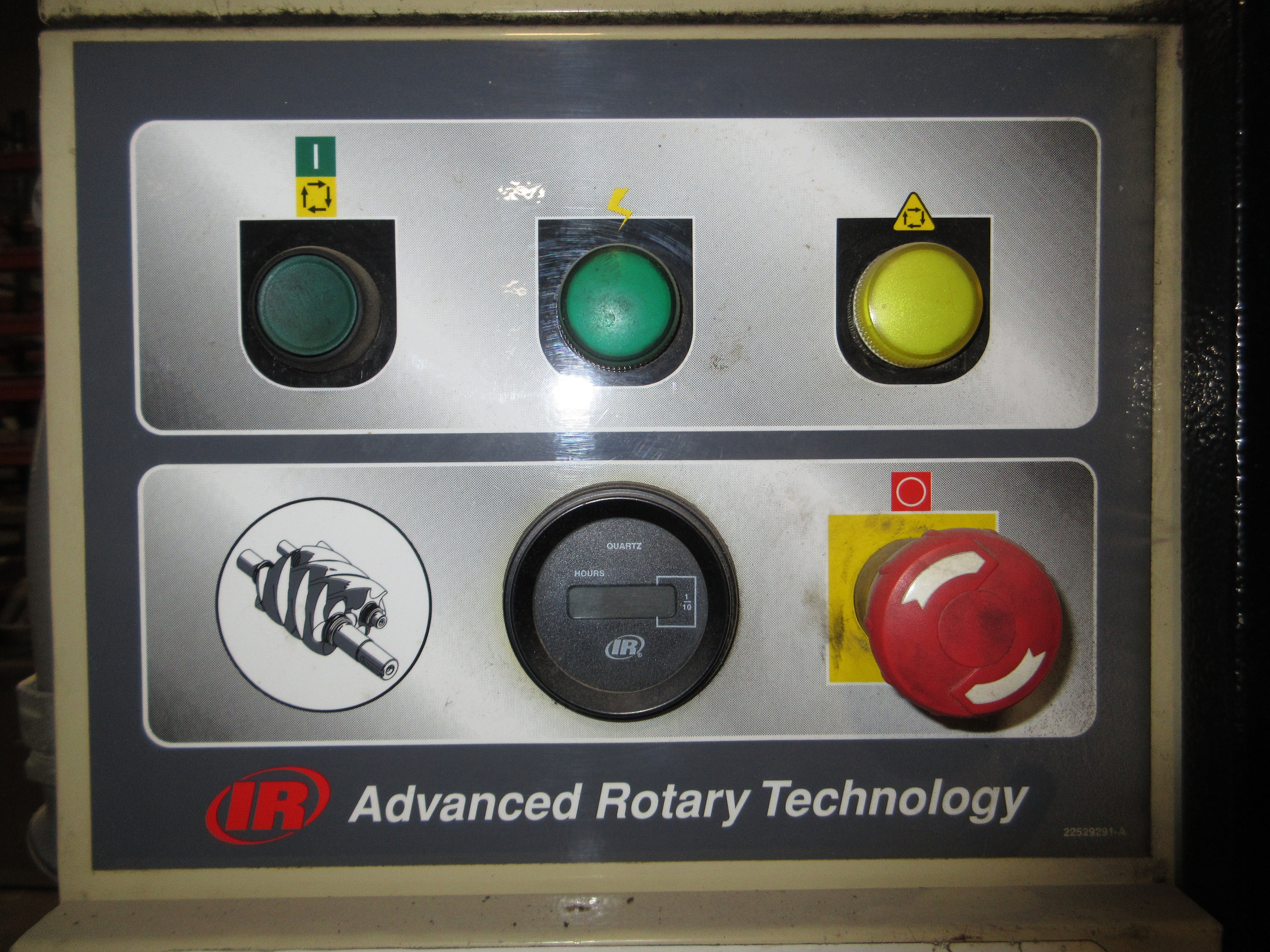 Ingersoll Rand Rotary Screw Air Compressor UP6-15c-125 55CFM 6250RPM 3Ph Used