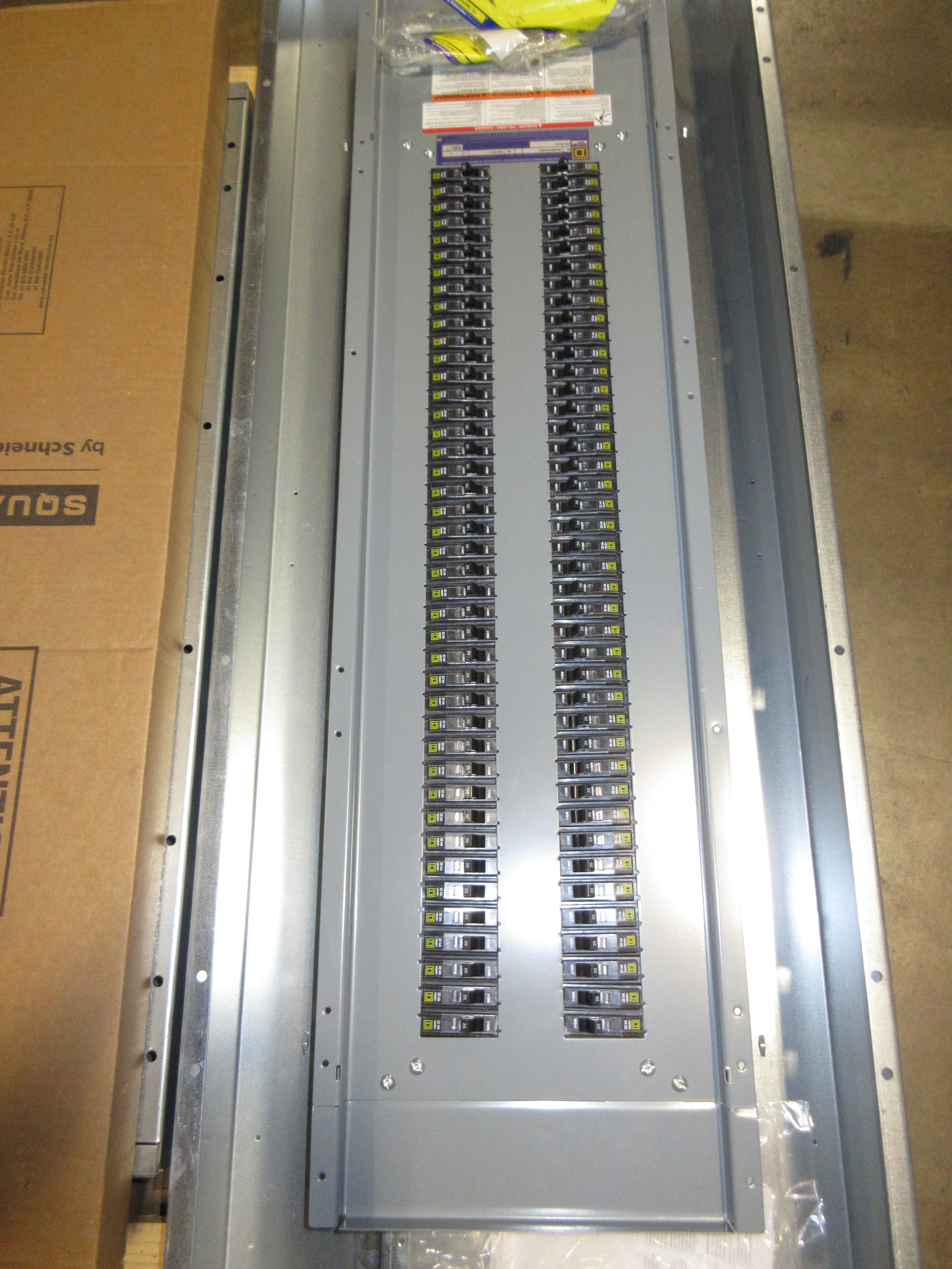 Square D Breaker Panel NQ29445823702670001 400A 208Y/120V 3Ph 4W 84-Slot