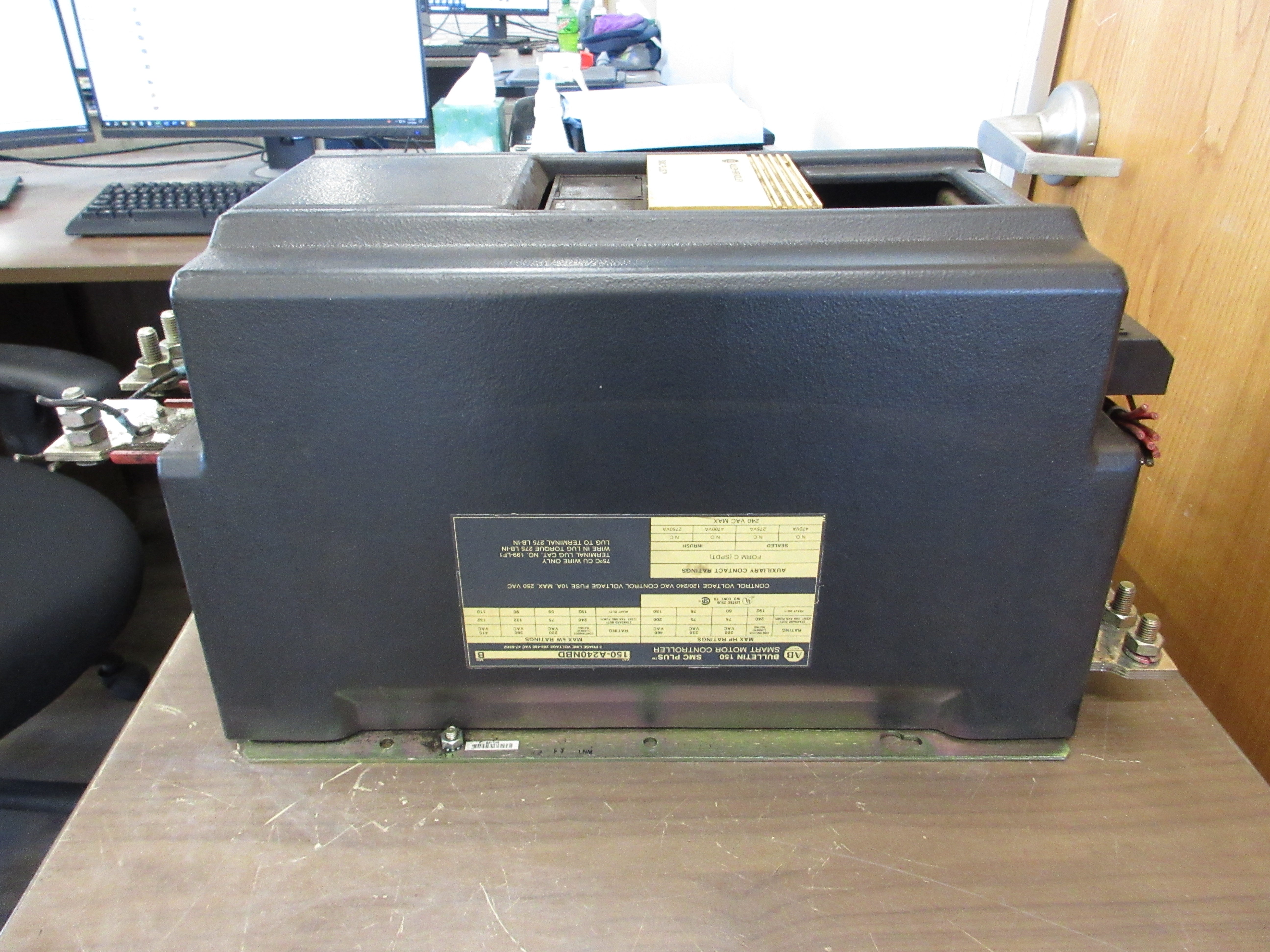 Allen-Bradley SMC Plus Soft Start 150-A240NBD Ser. B 200HP 208-480V 3Ph Used