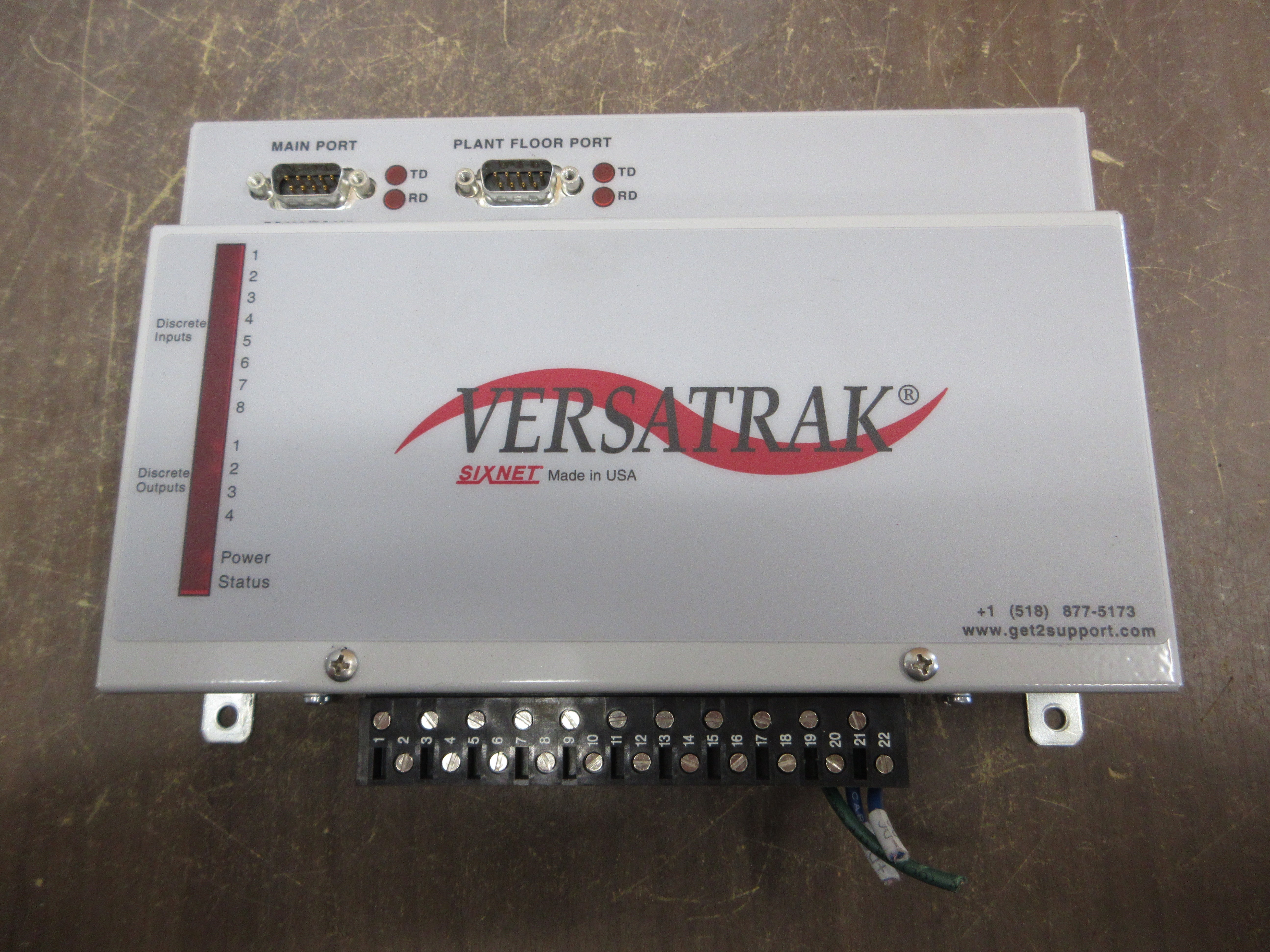 Sixnet VersaTRAK Remote Terminal Unit VT-M2-420-54P 30VDC 1A Used